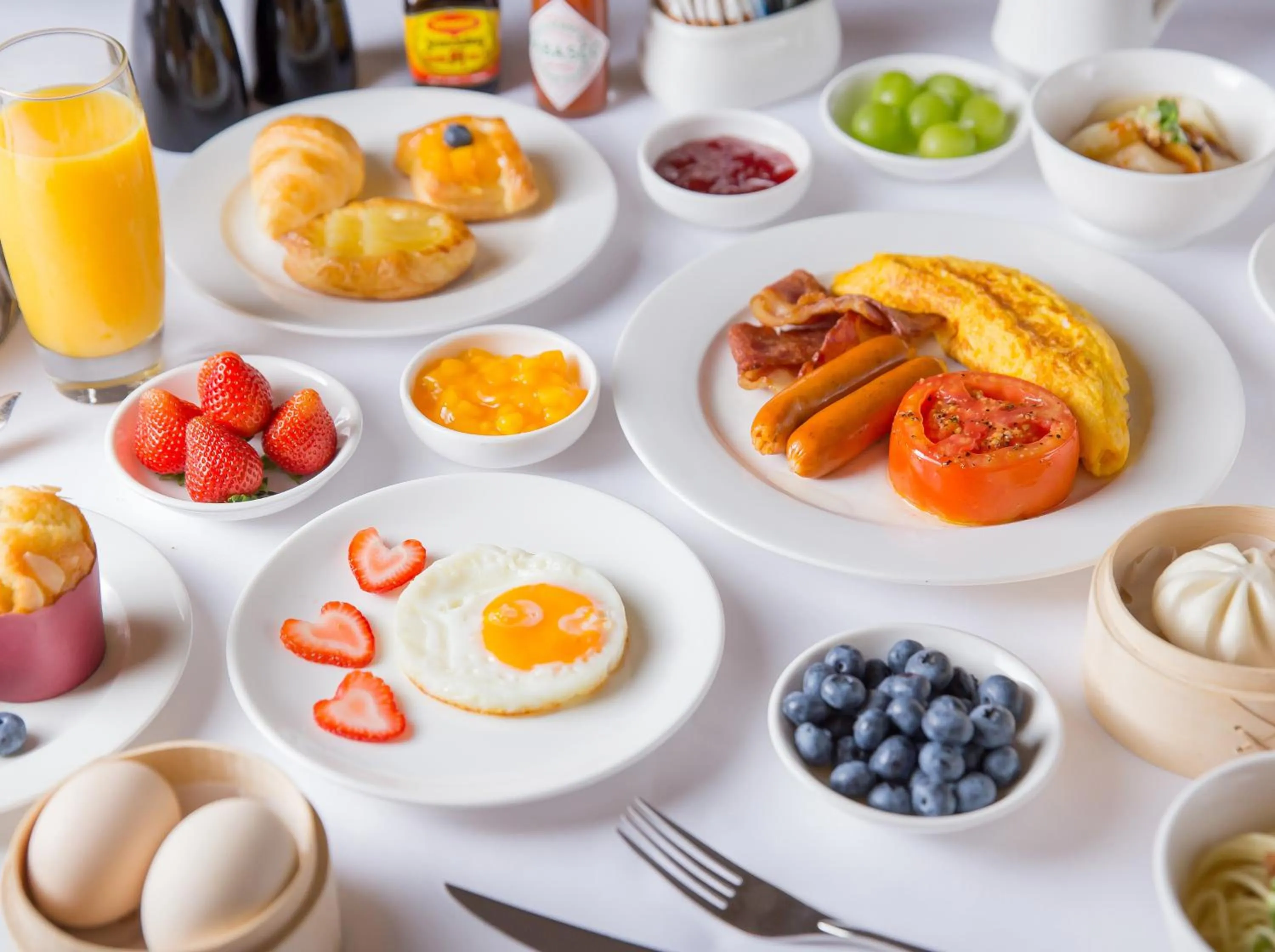 Breakfast in Hilton Chengdu Chenghua - Close to Panda Base and Chunxi Road