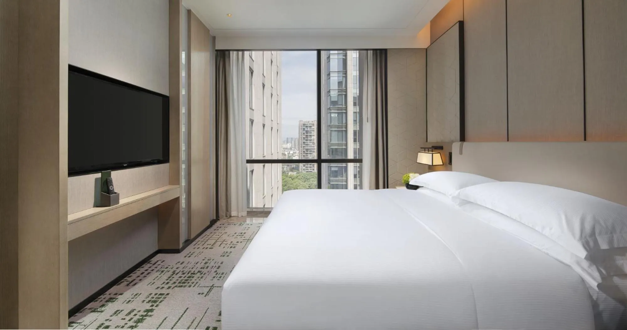 Bedroom, Bed in Hilton Chengdu Chenghua - Close to Panda Base and Chunxi Road