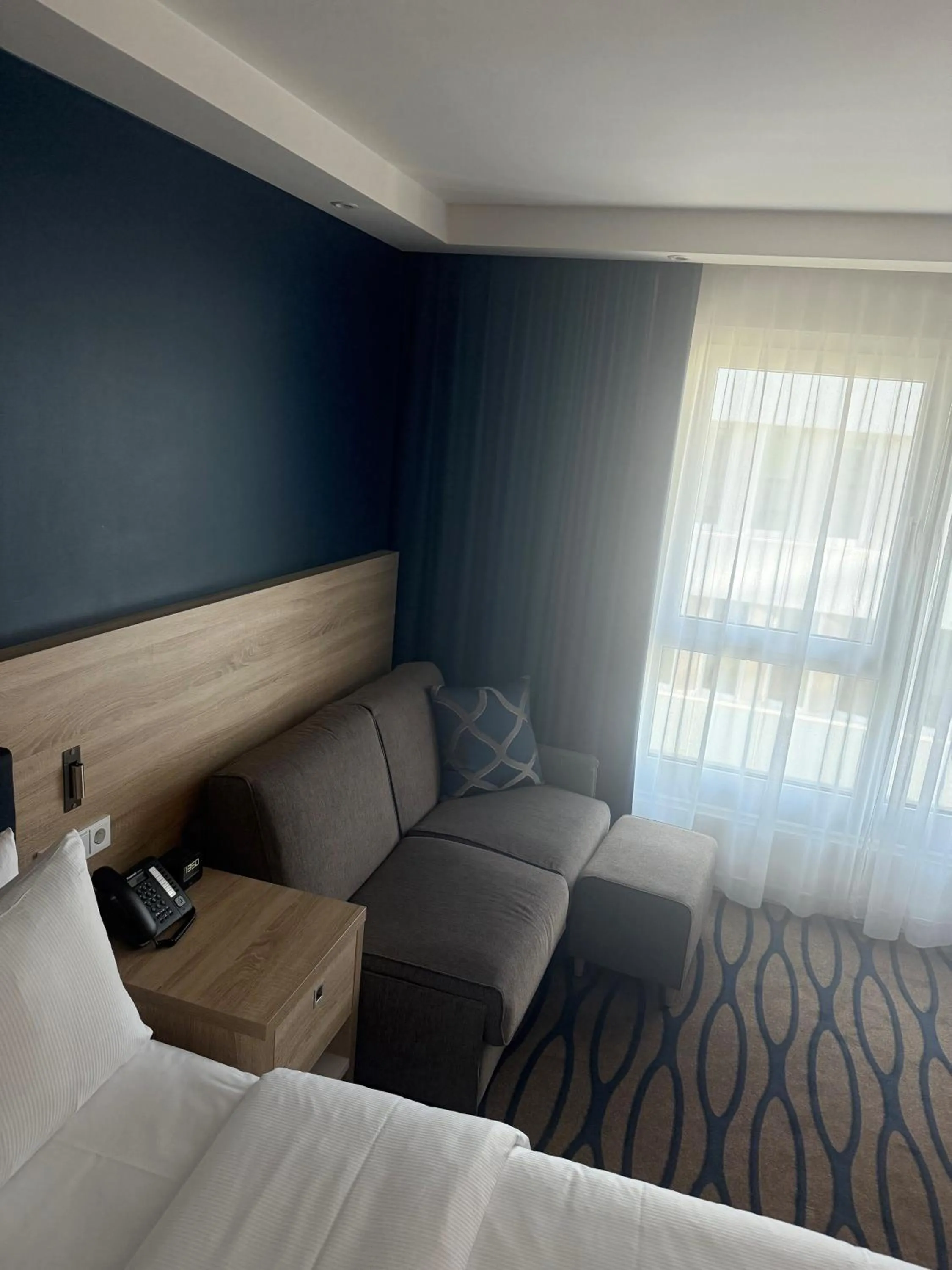 Bed in Hampton By Hilton Frankfurt Airport