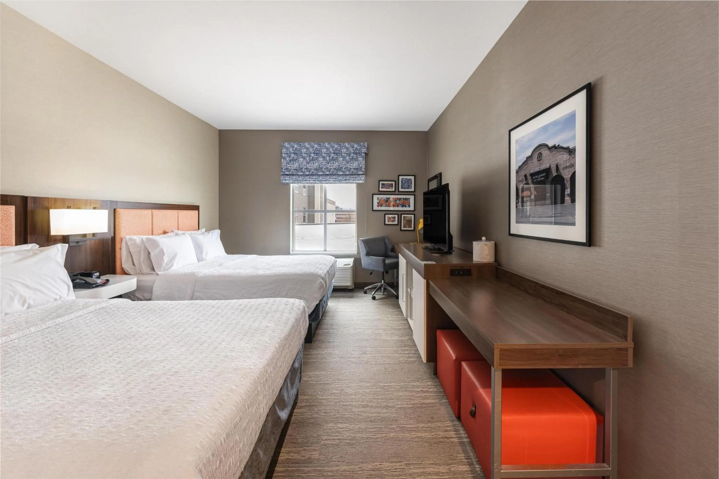 Bed in Hampton Inn And Suites Logan, Ut