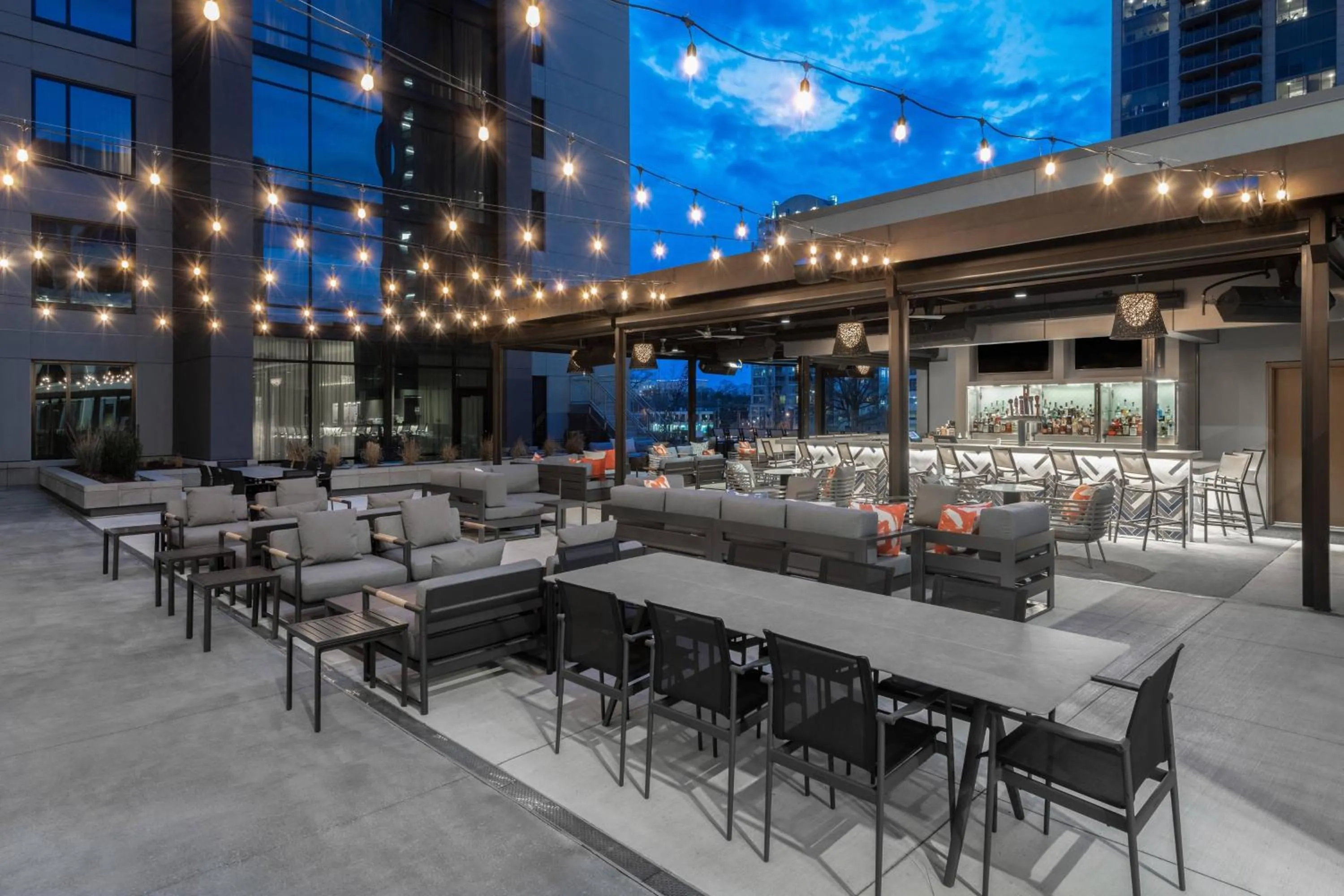Lounge or bar in AC Hotel by Marriott Atlanta Midtown