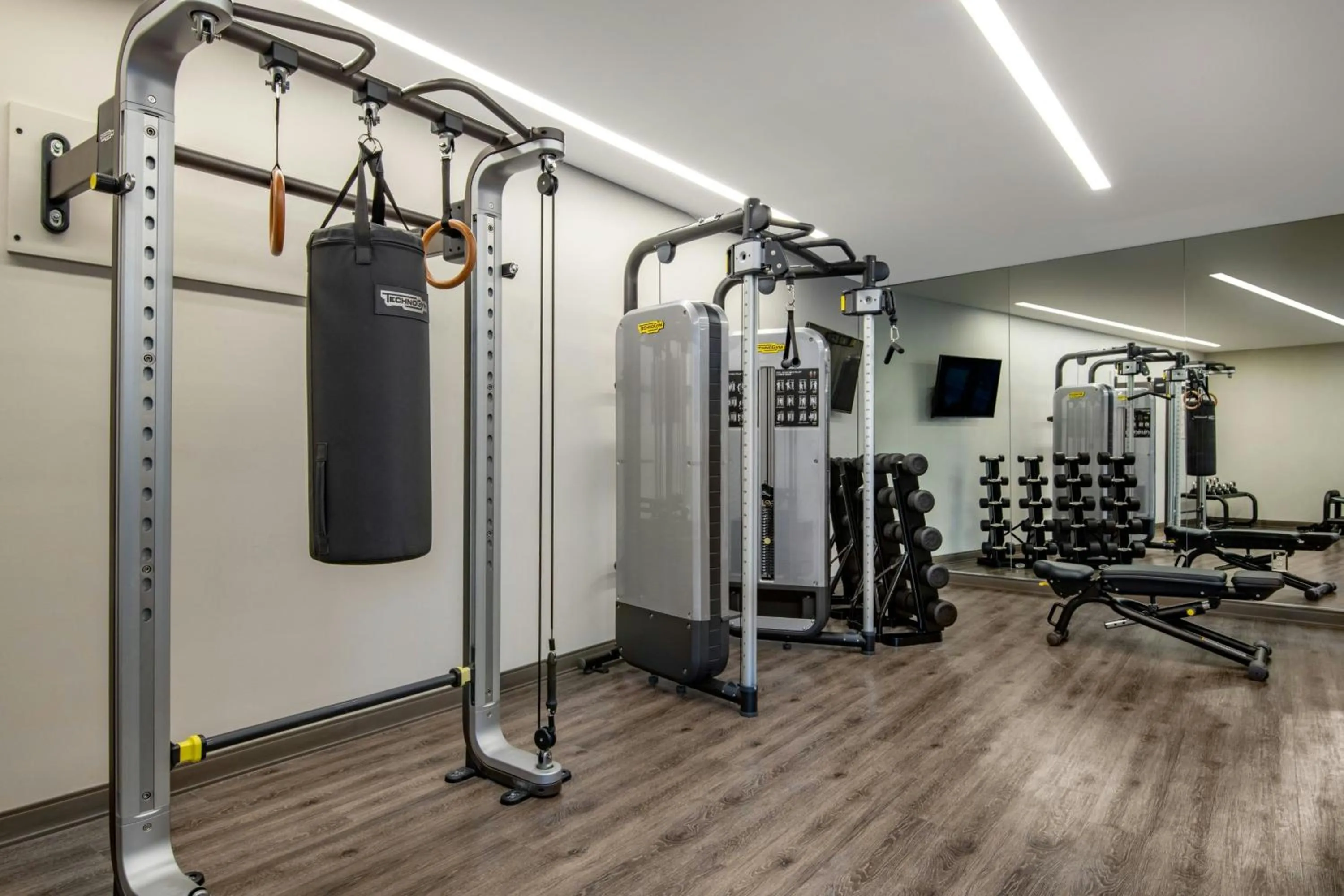 Fitness centre/facilities in AC Hotel by Marriott Atlanta Midtown