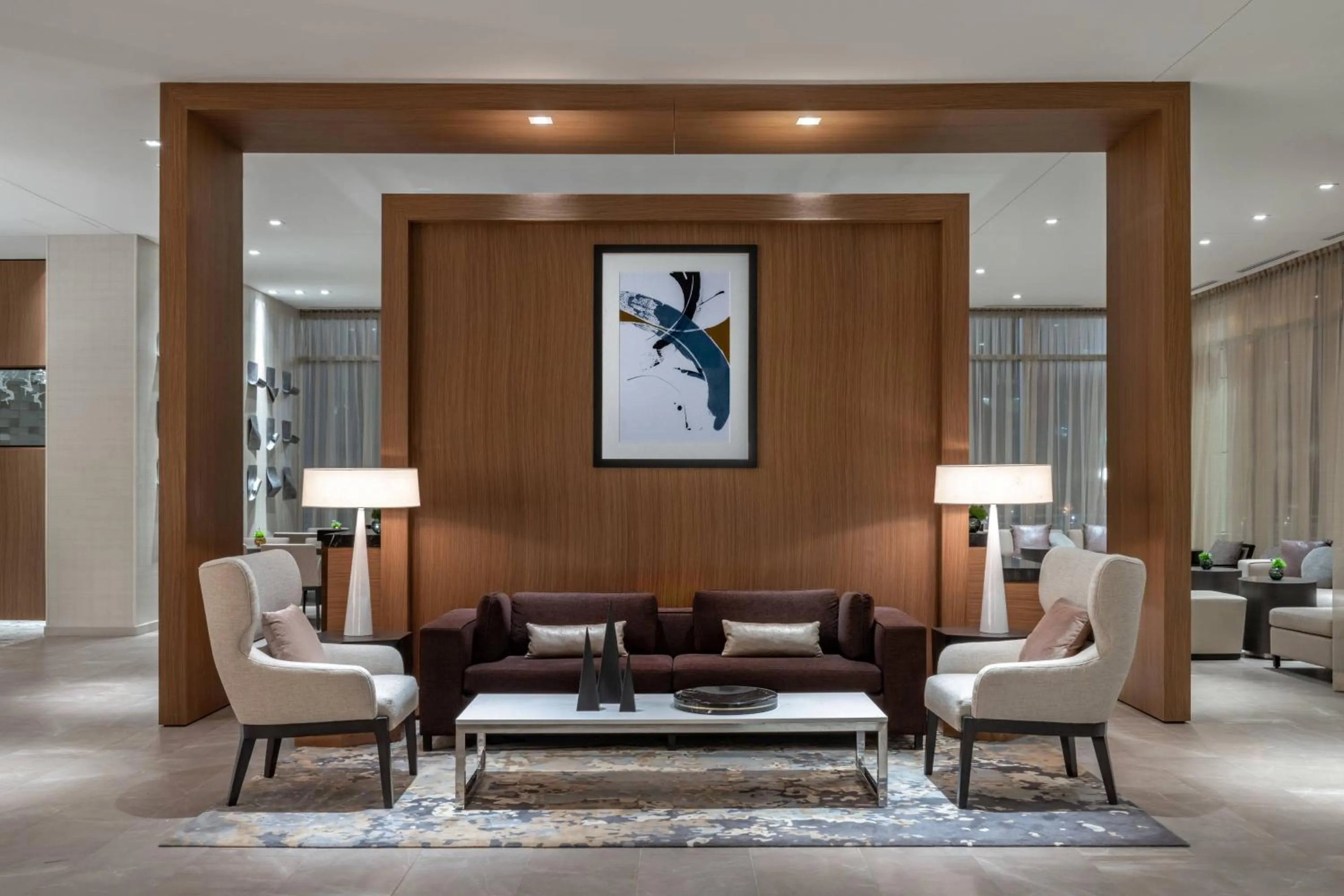 Lobby or reception in AC Hotel by Marriott Atlanta Midtown