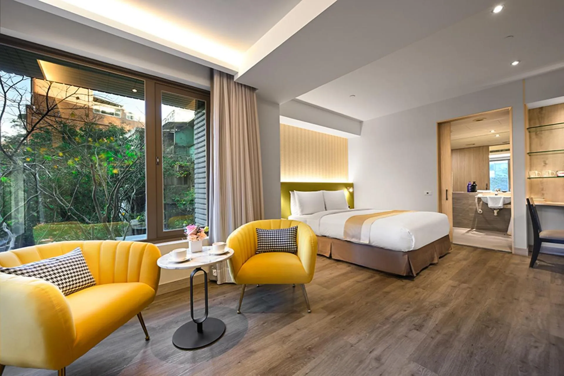 Bedroom, Bed in Park Taipei Hotel