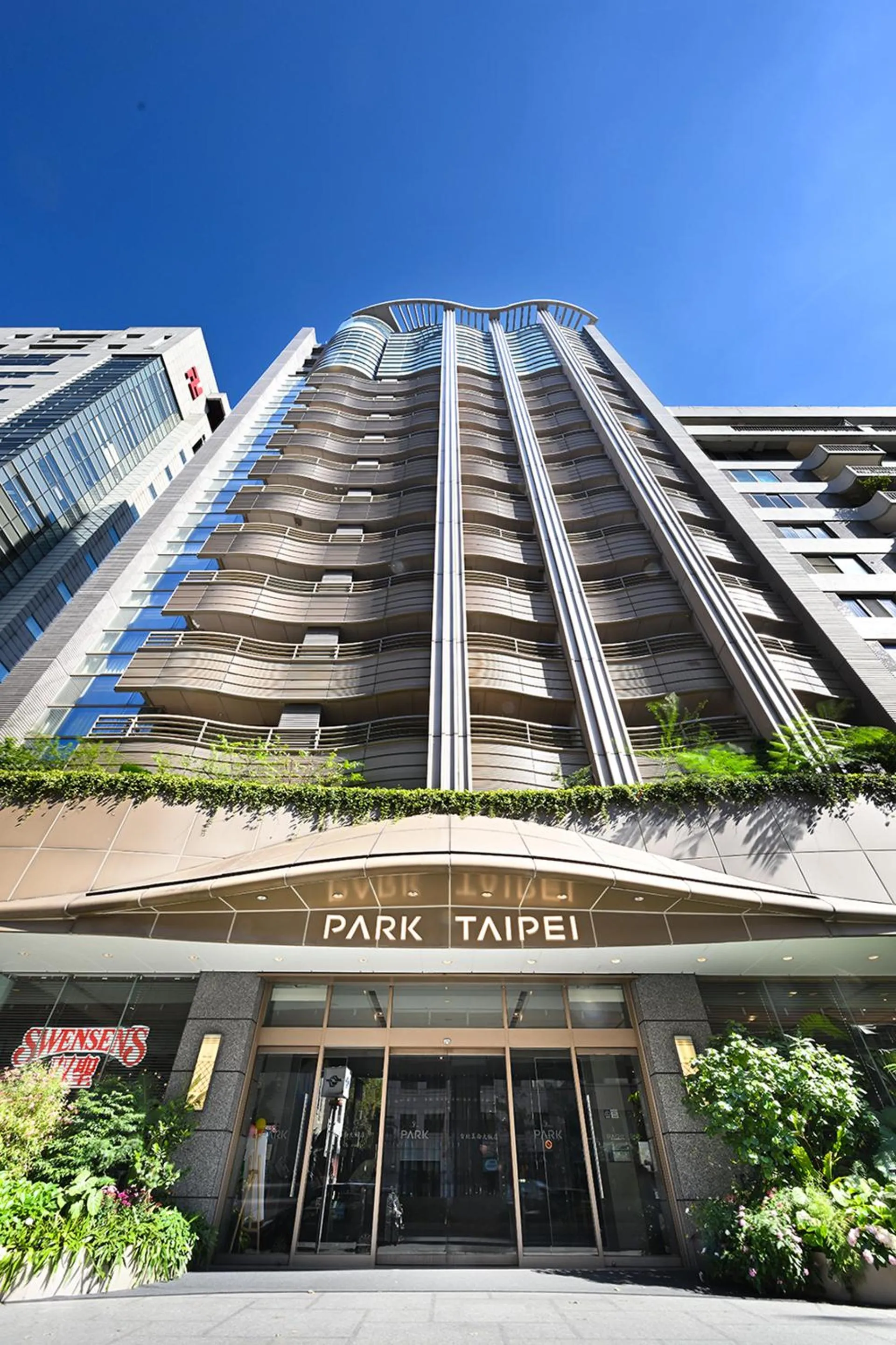 Property building in Park Taipei Hotel