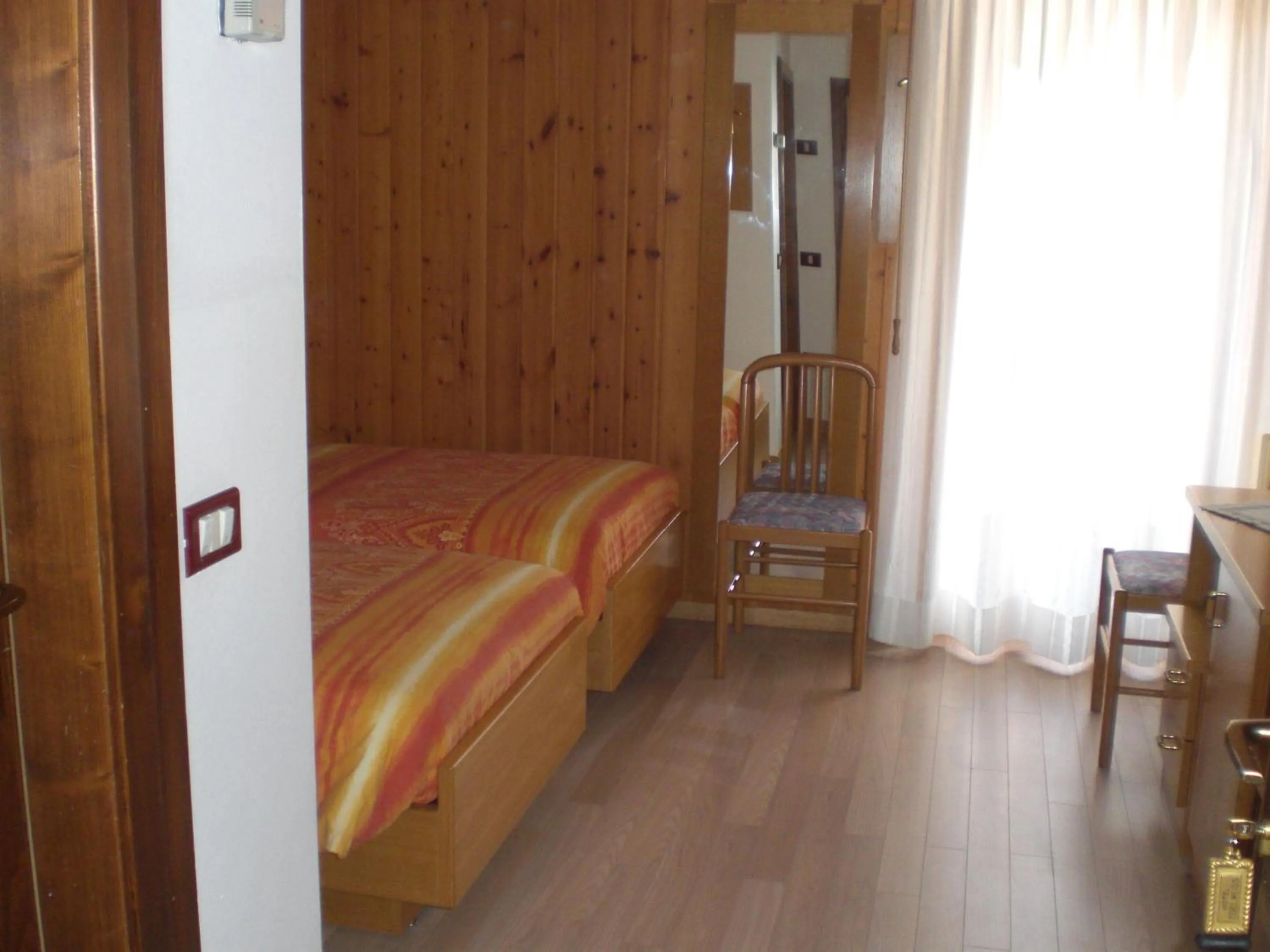 Bed in Hotel Edelweiss