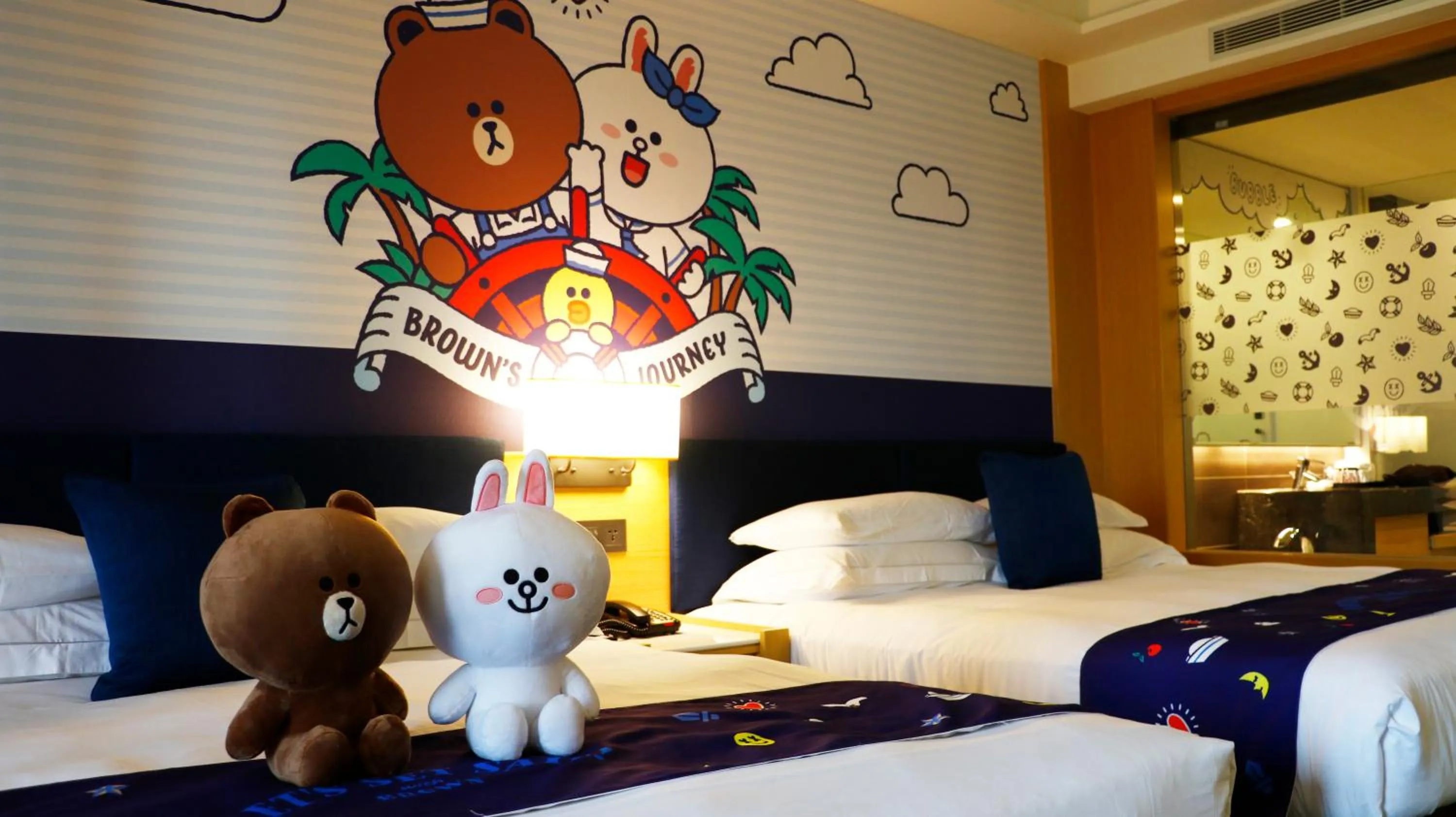 Bed in Fullon Hotel LihPao Resort