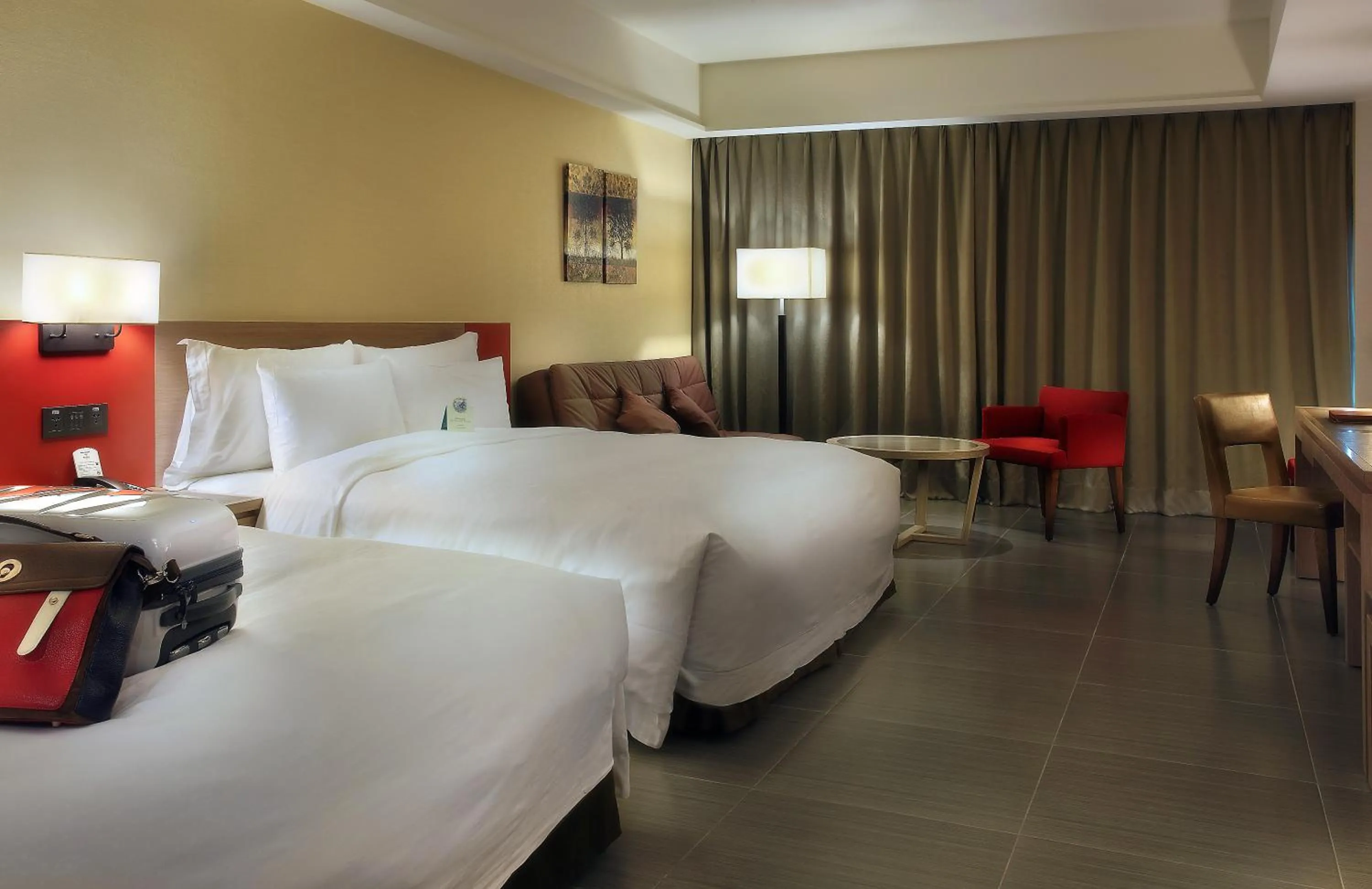 Bed in Fullon Hotel LihPao Resort