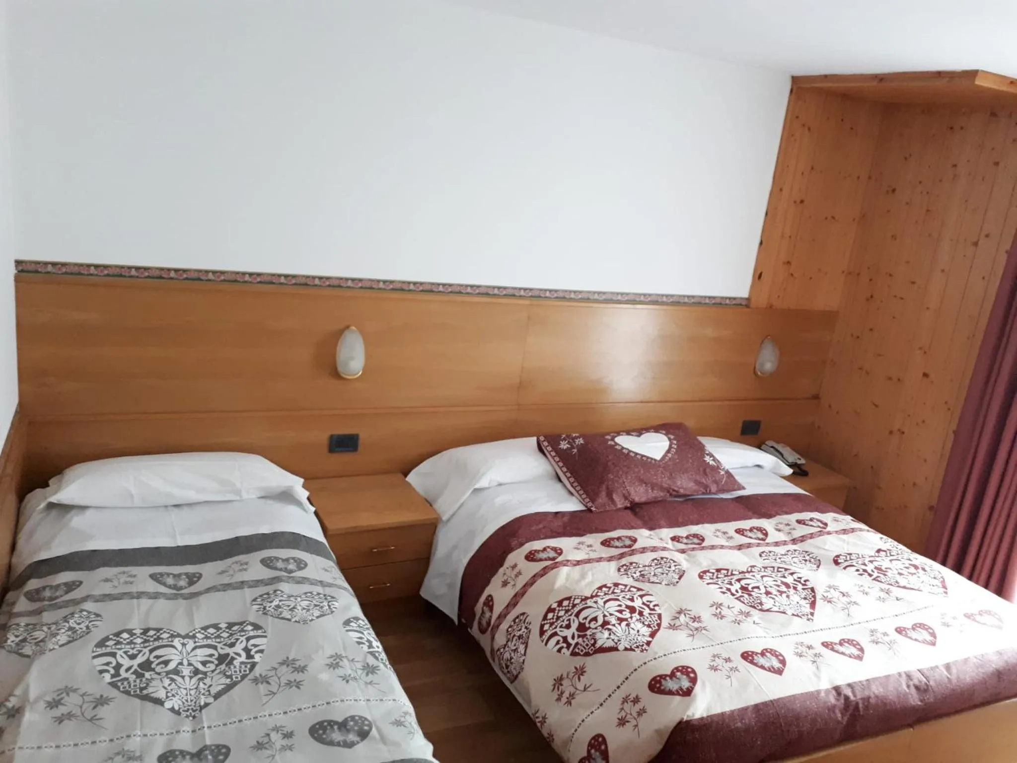 Bed in Hotel Panorama