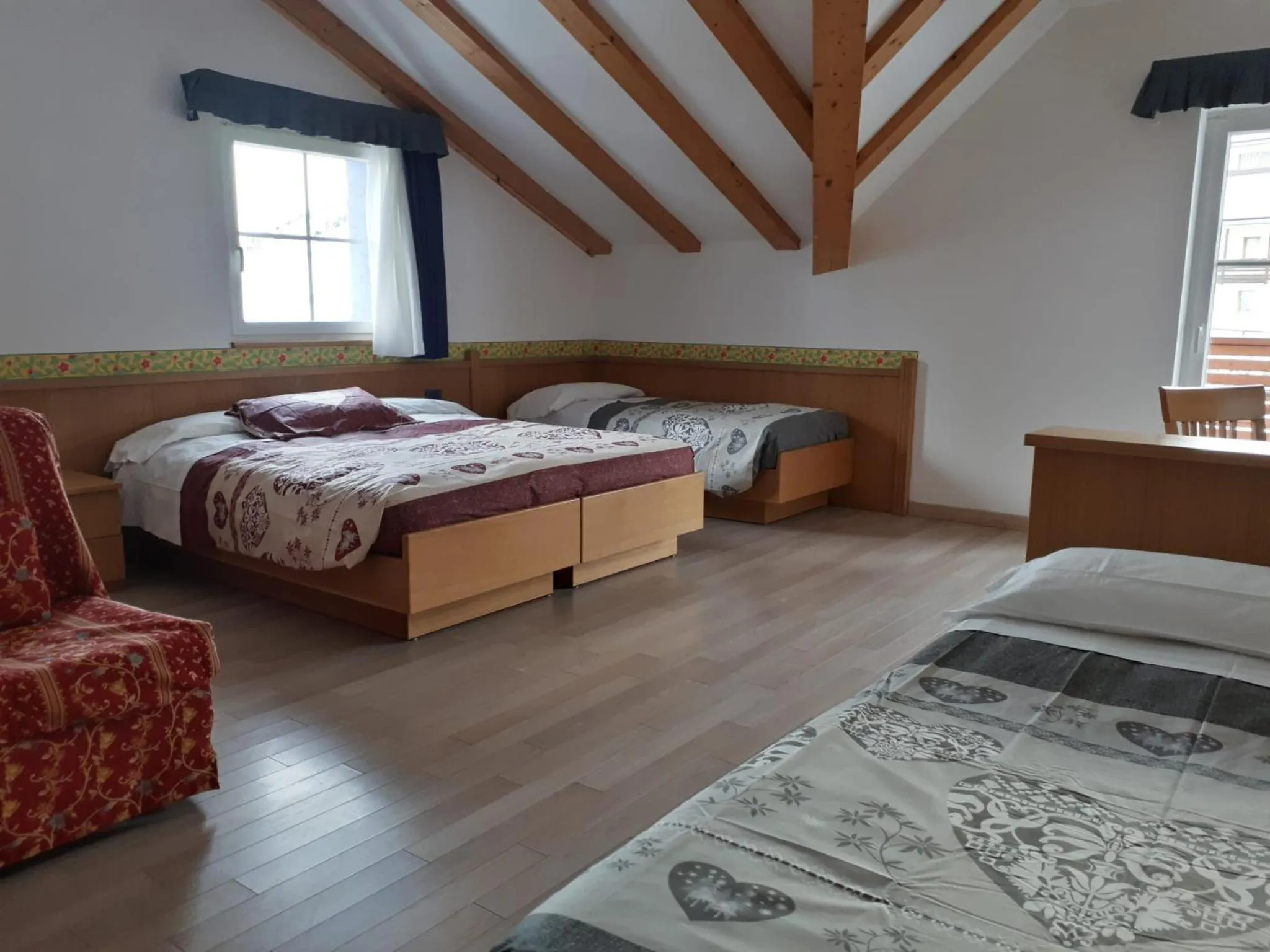 Bed in Hotel Panorama