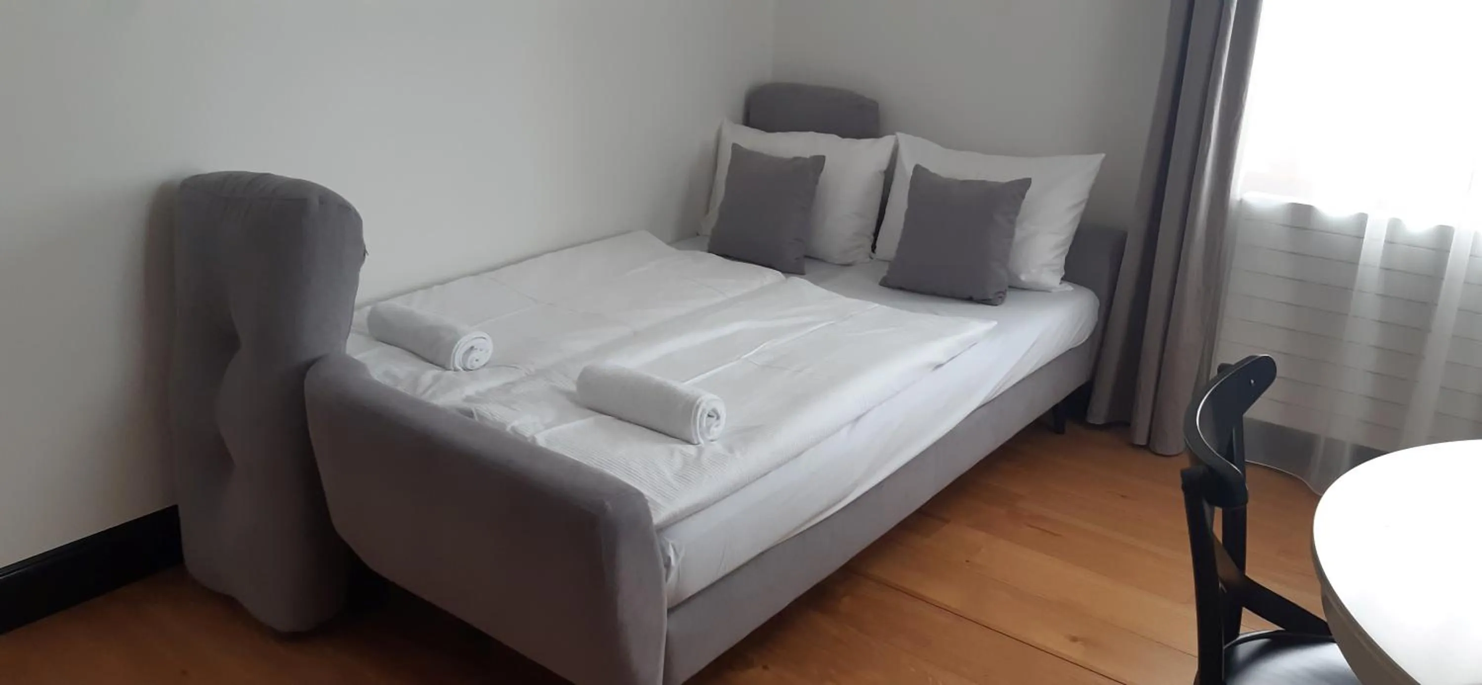 Bed in Tauernhaus Appartment