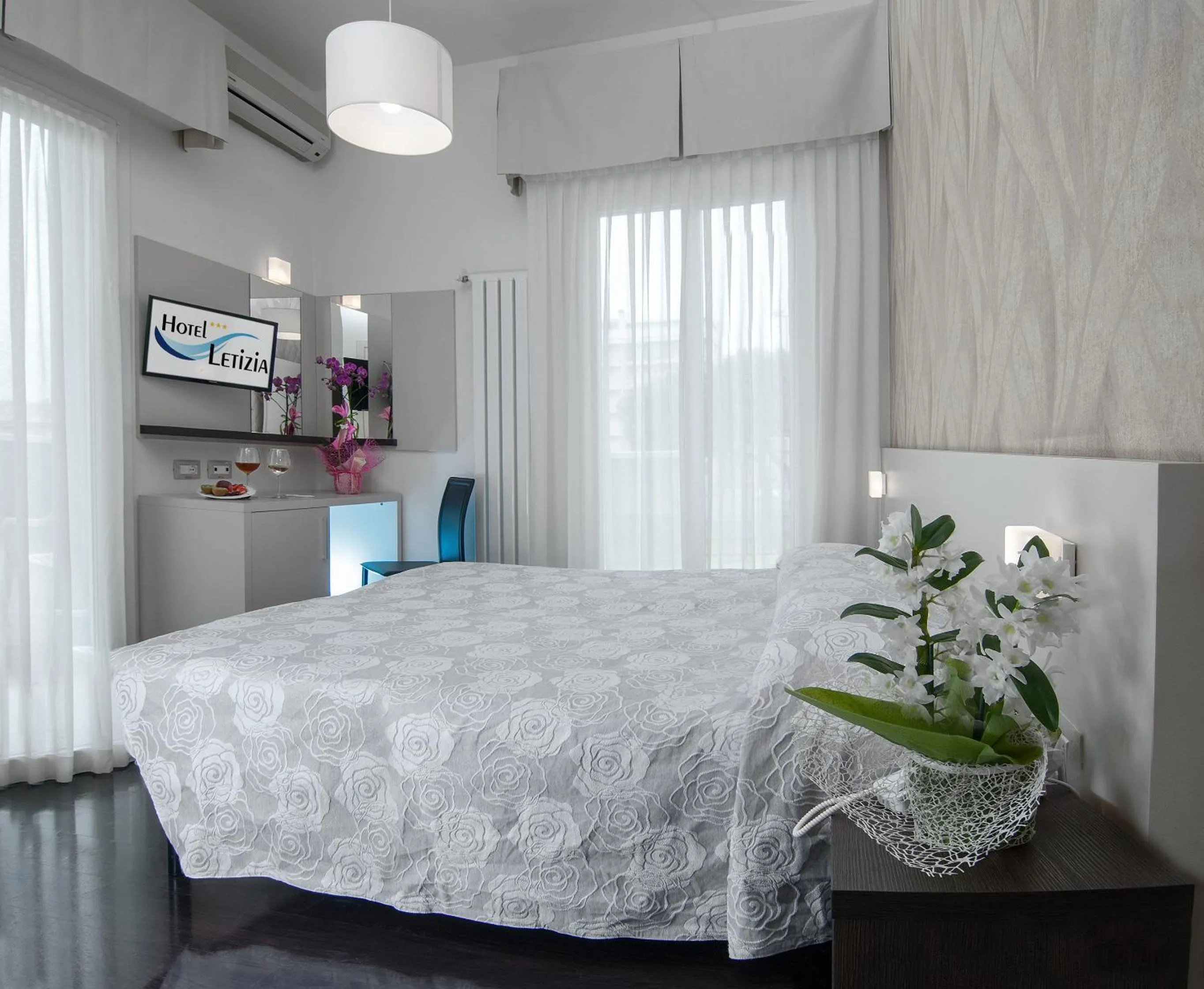 Bed in Hotel Letizia