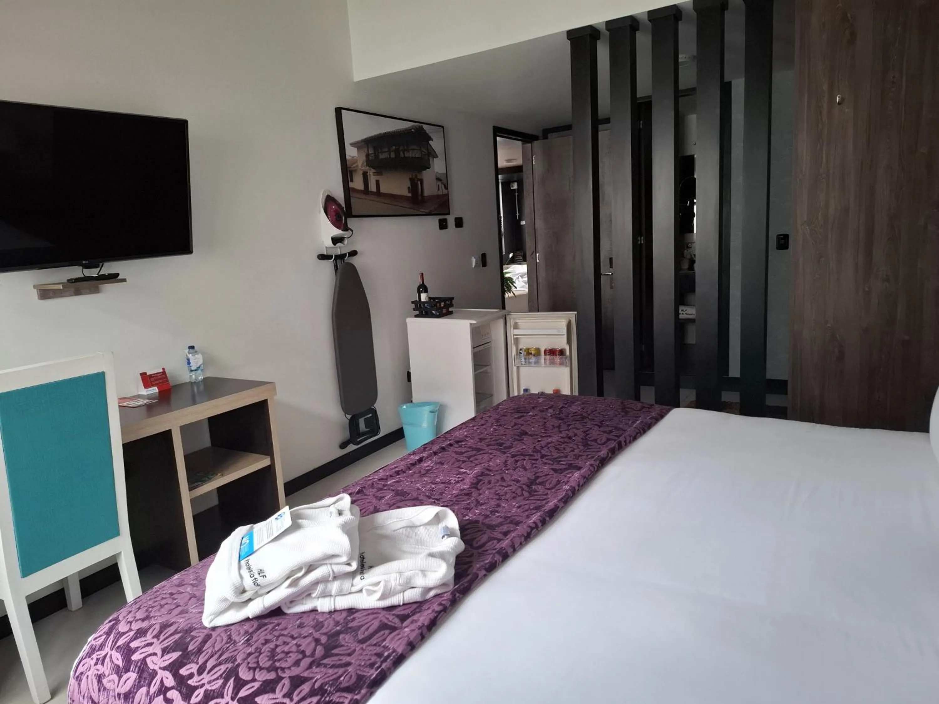 Bed in Posada LA MARIÑERA