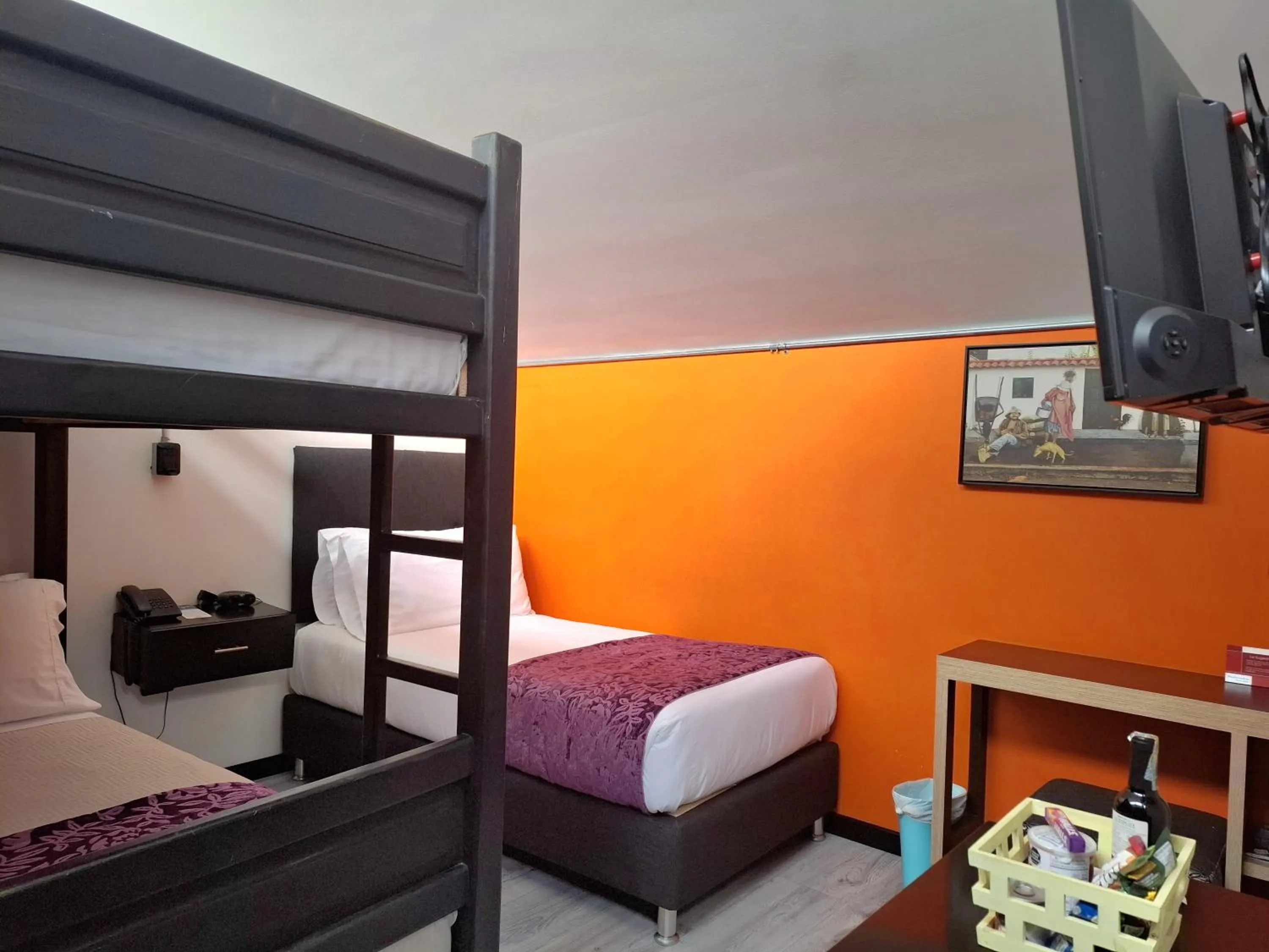 Bed in Posada LA MARIÑERA