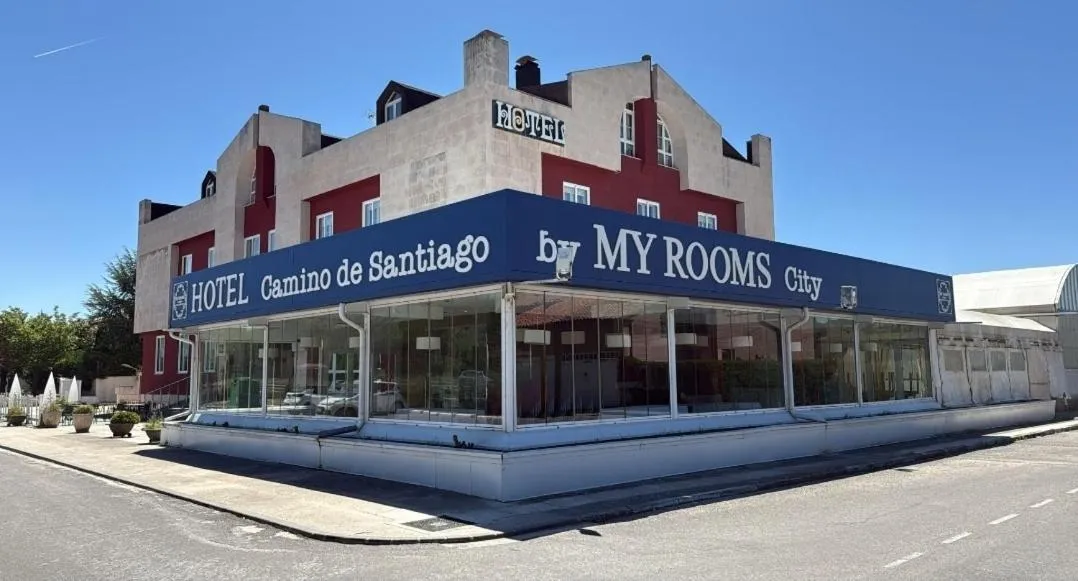 Property building in My Rooms City Hotel Camino de Santiago