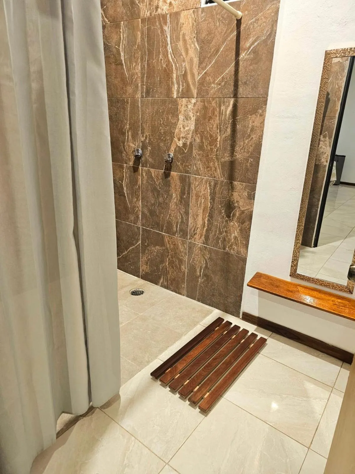 Shower in Mayan Majesty Boutique Hotel