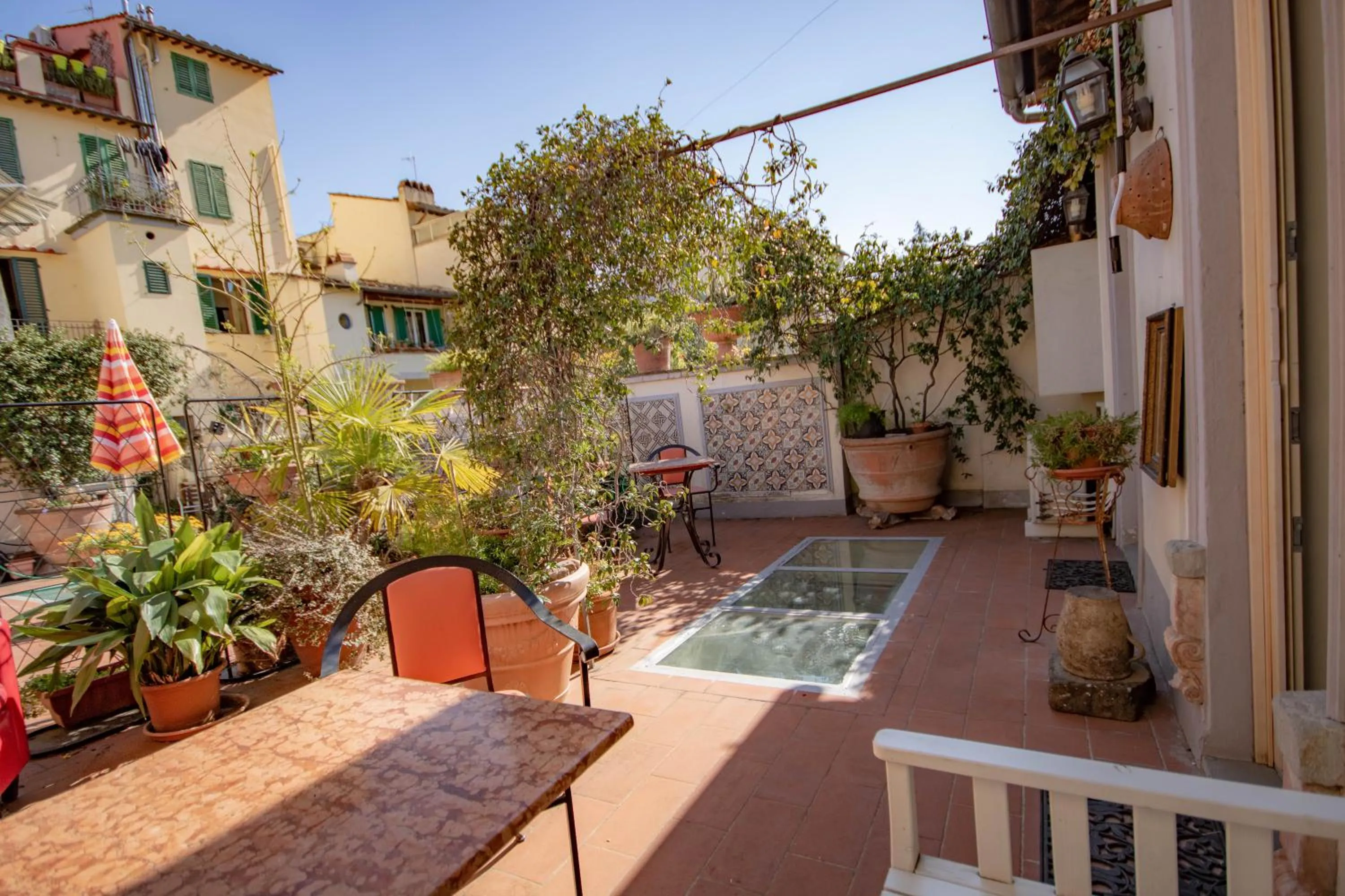 Balcony/Terrace in Relais & Maison Grand Tour