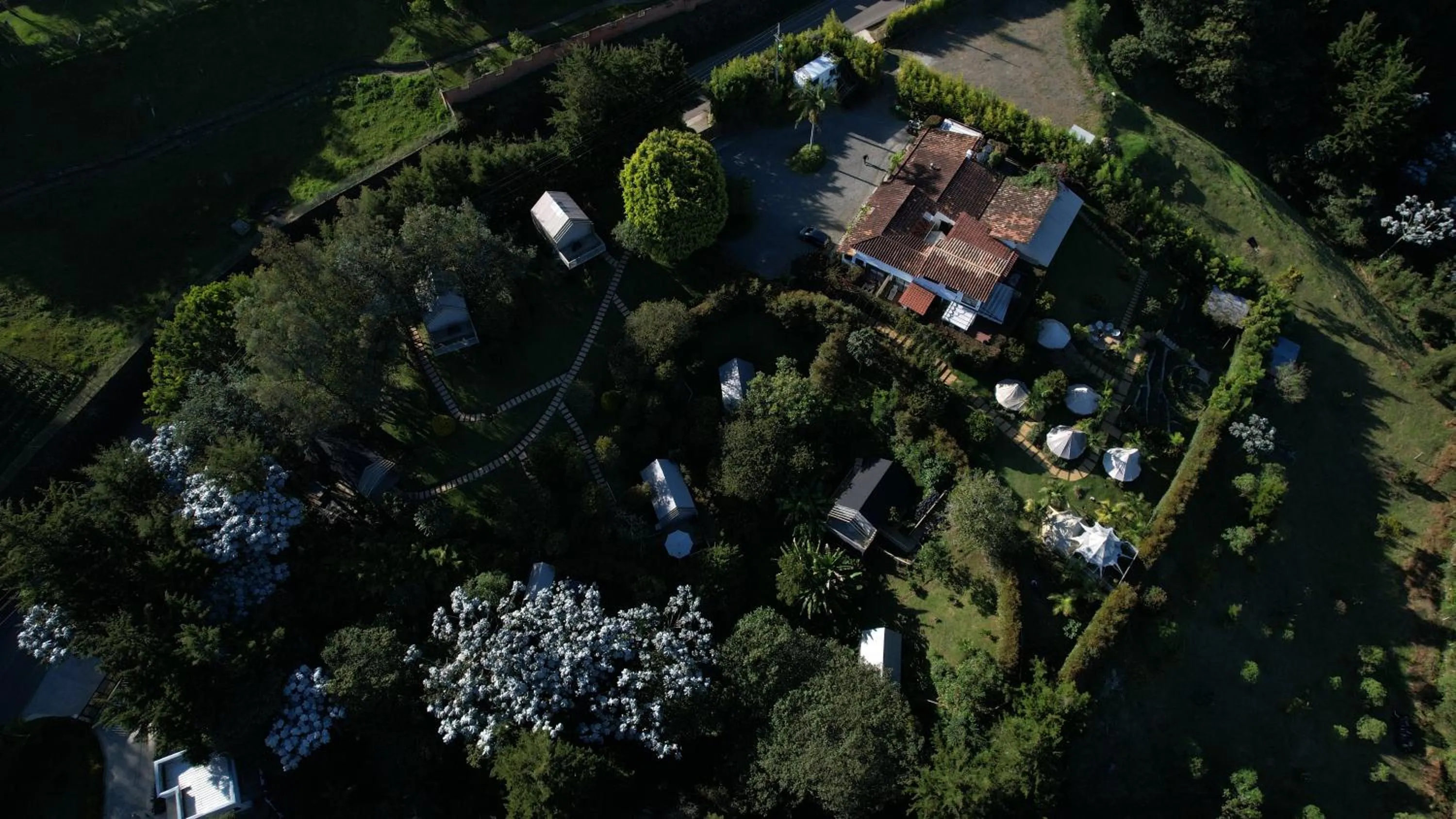 Bird's eye view in TEVA Glamping & Retreat