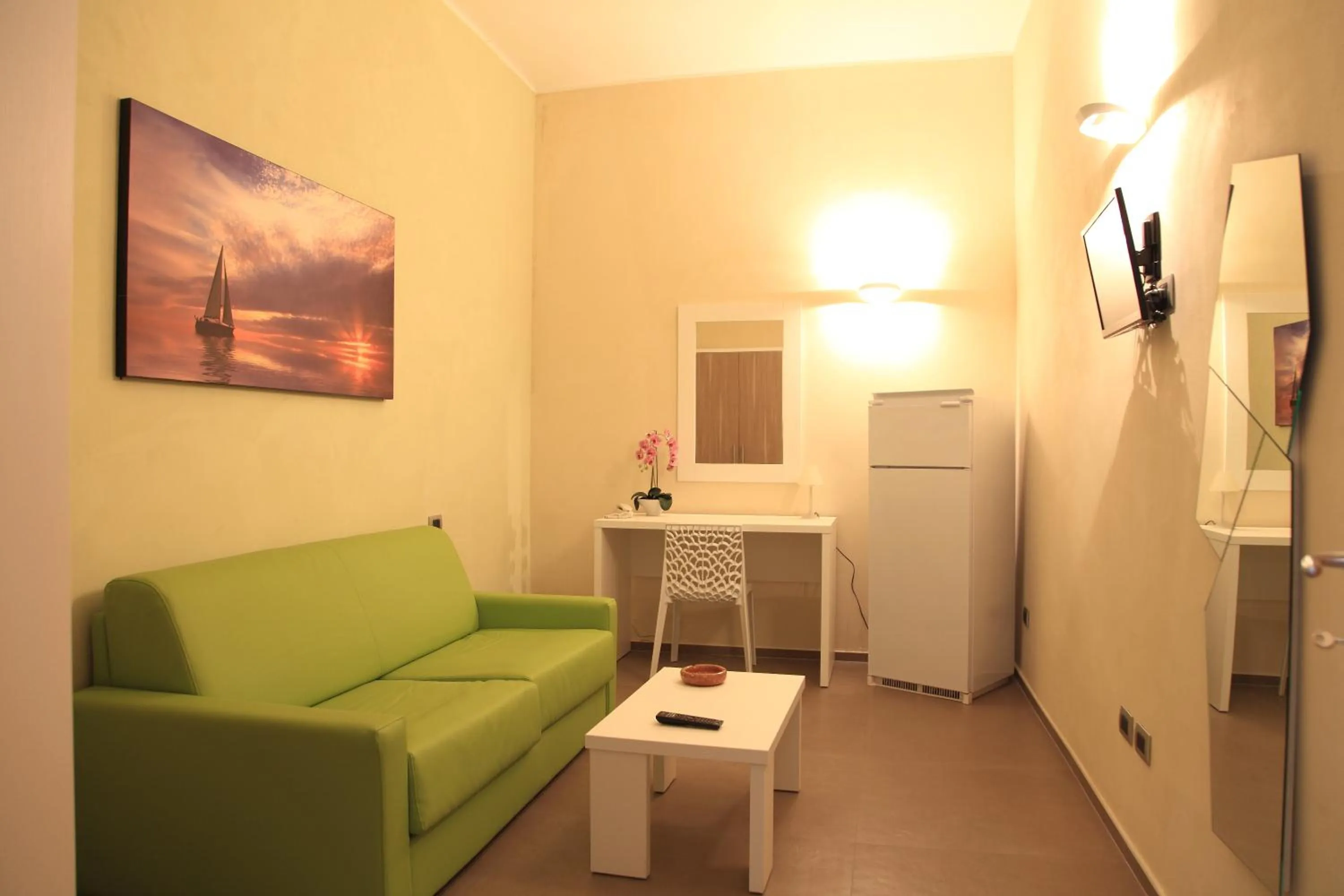 Living room in Hotel Città Bella