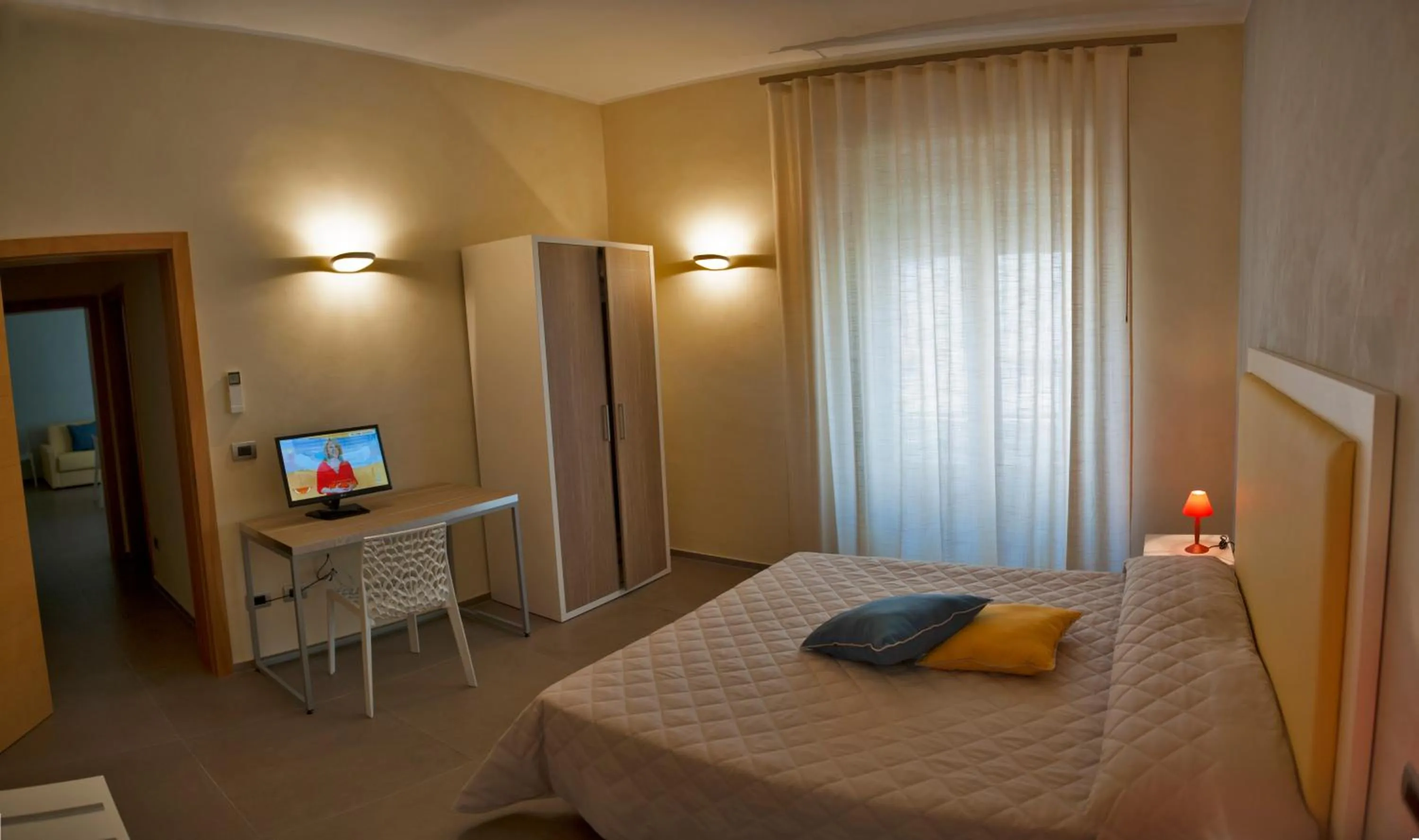 Bedroom in Hotel Città Bella