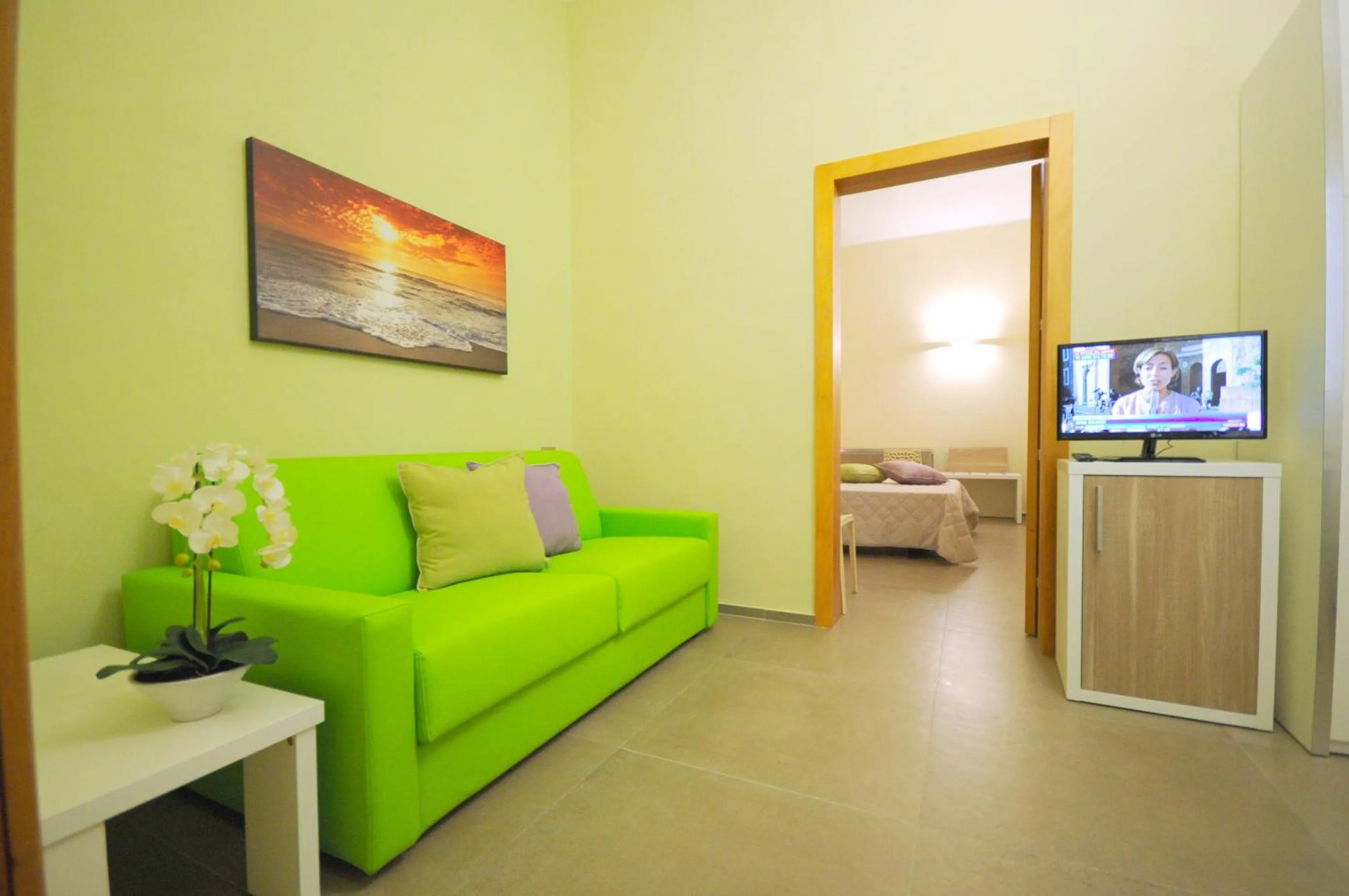 Living room in Hotel Città Bella