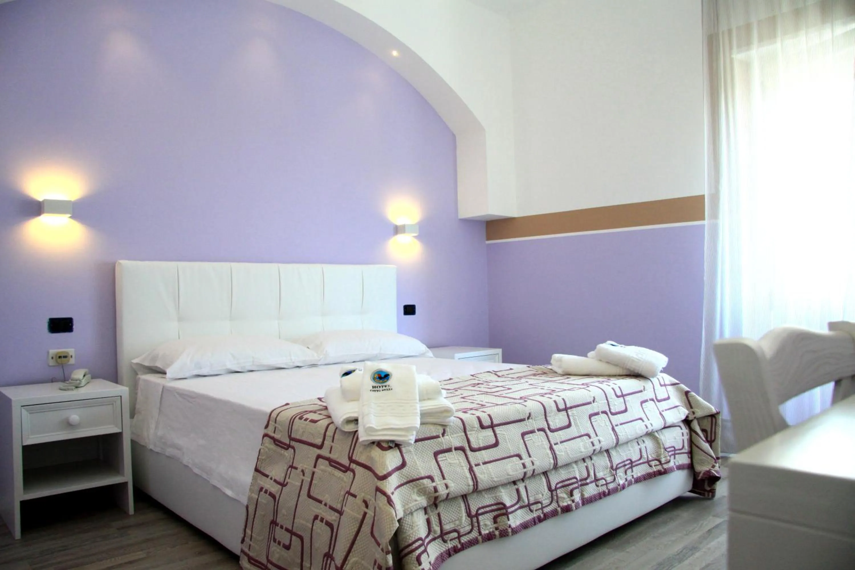 Bedroom in Hotel Città Bella