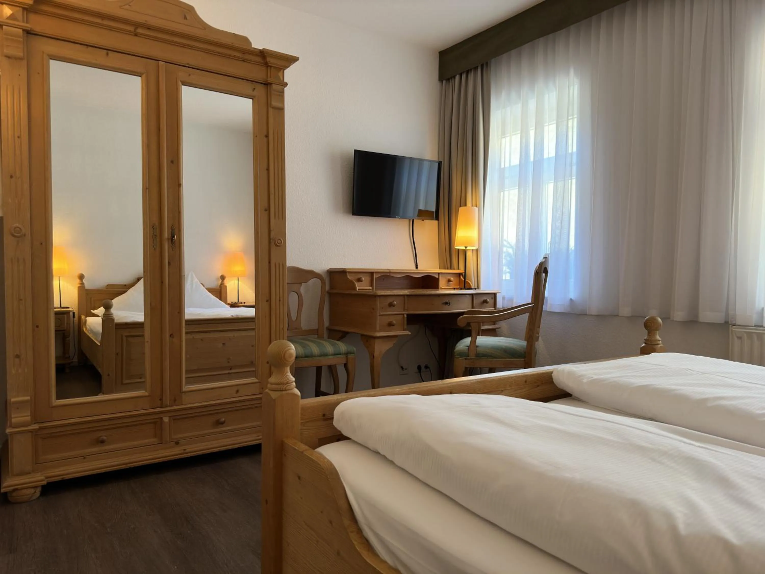 Photo of the whole room, Bed in Hotel Forsthaus