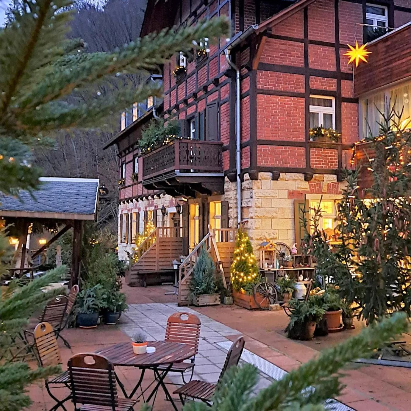 Property building in Hotel Forsthaus