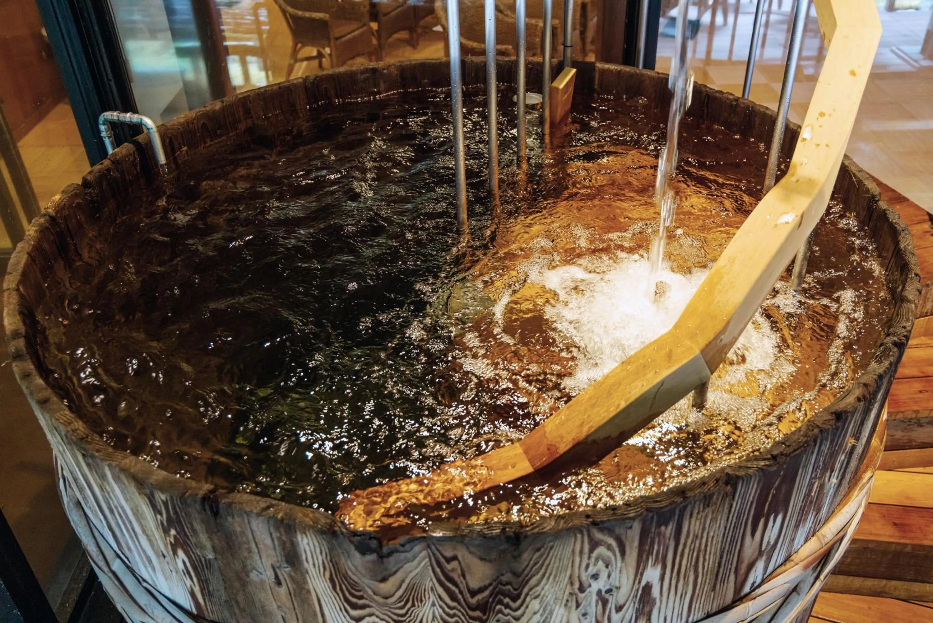 Open Air Bath in Noboribetsu Grand Hotel