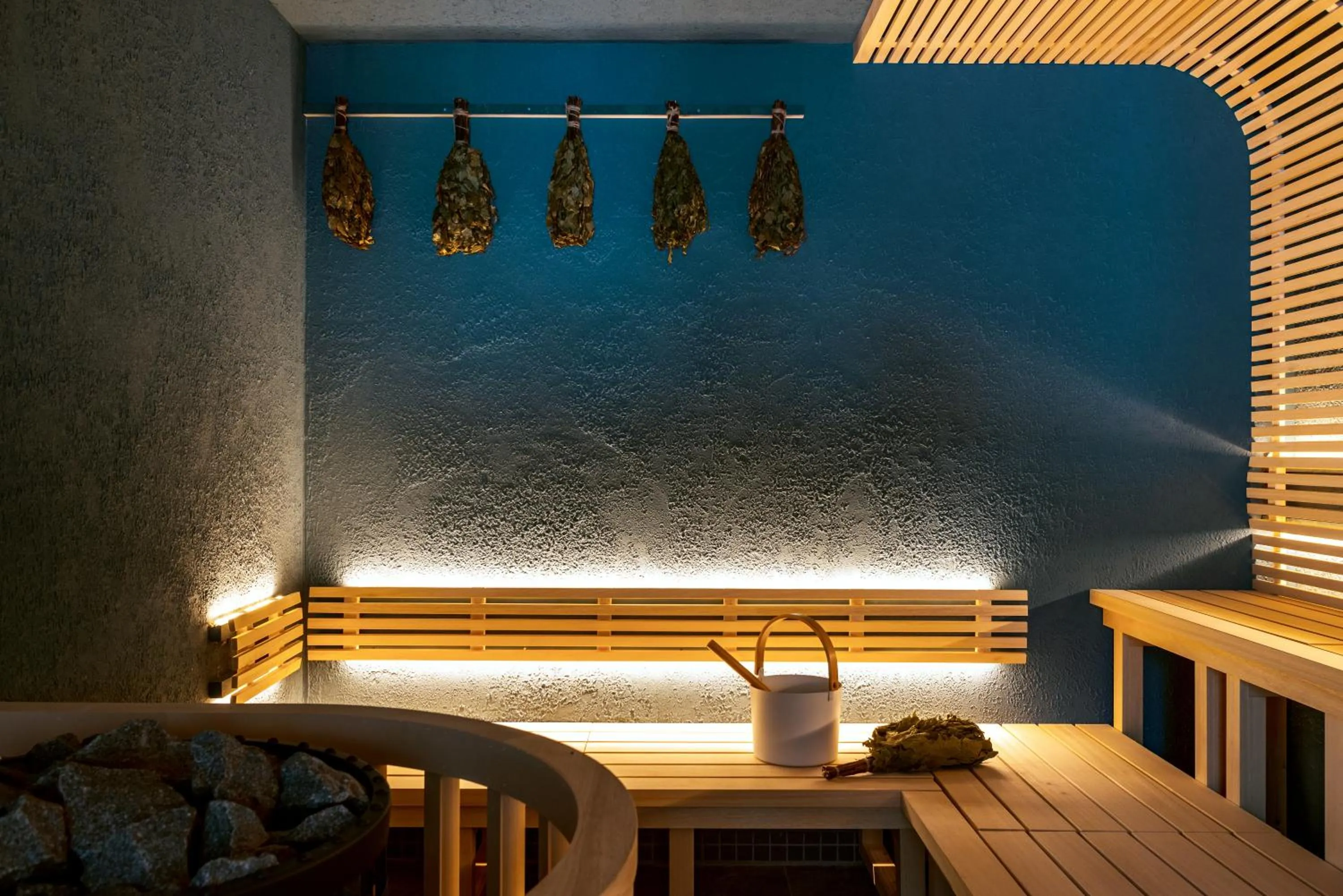 Sauna in Noboribetsu Grand Hotel
