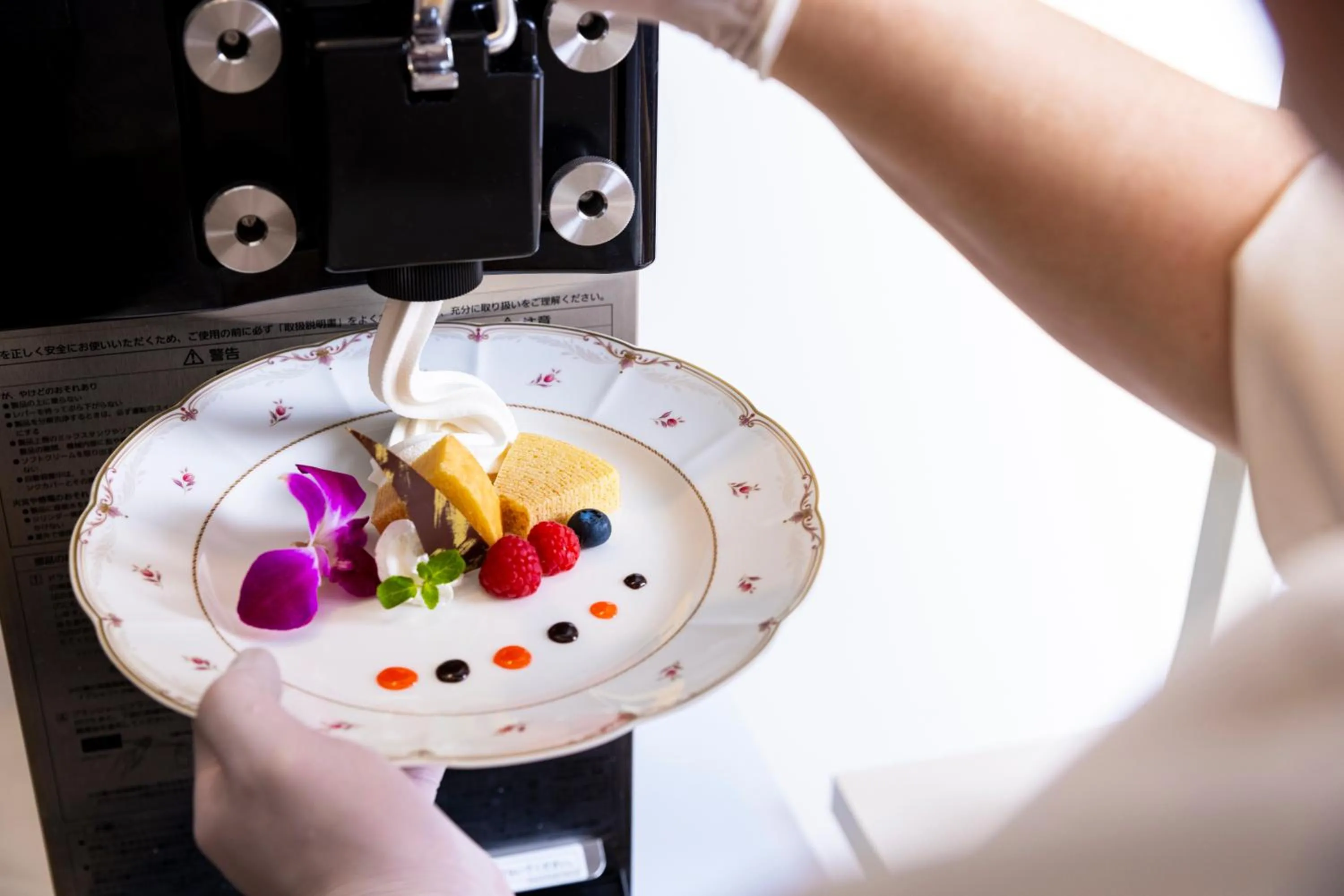 Food in Noboribetsu Grand Hotel