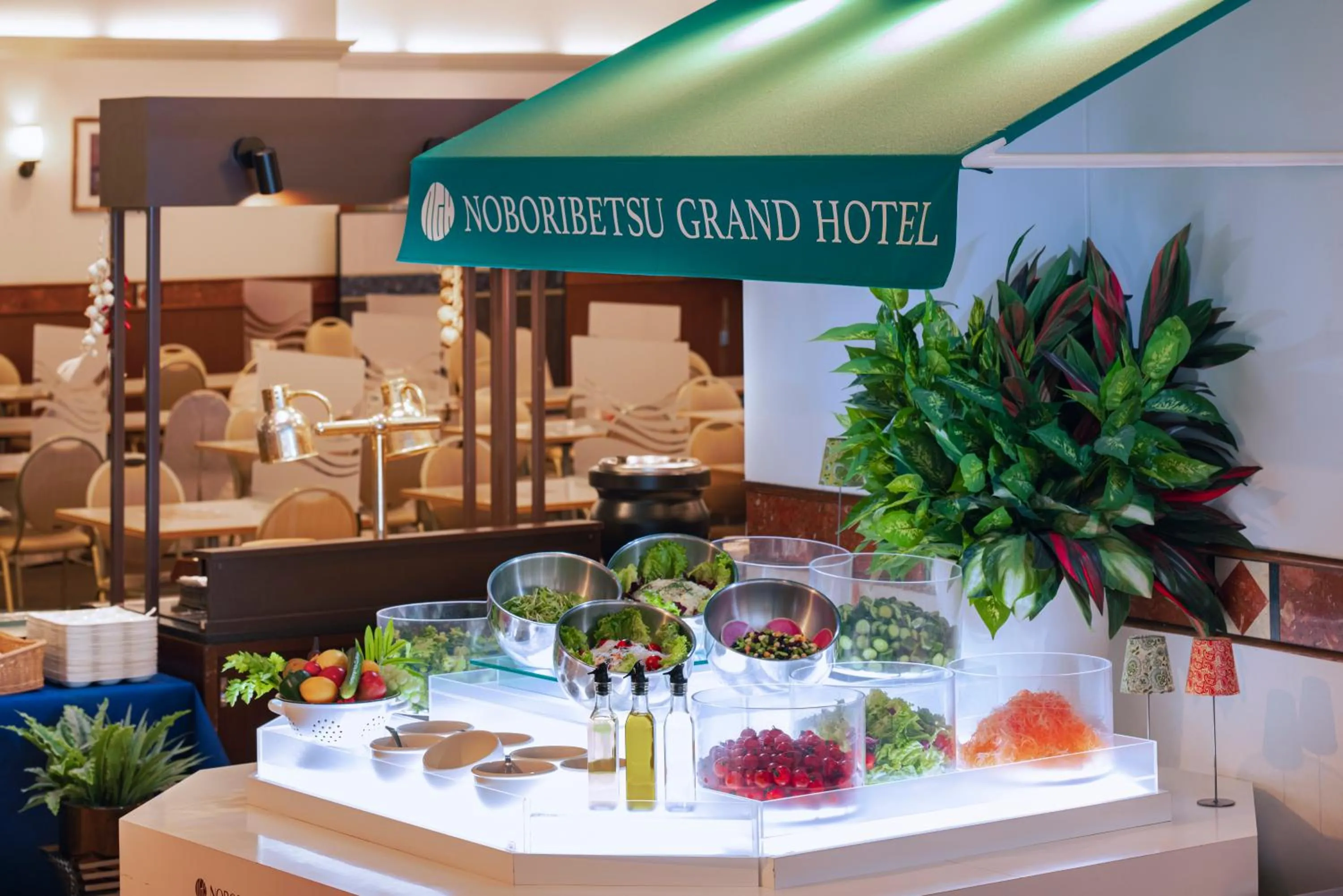 Food in Noboribetsu Grand Hotel