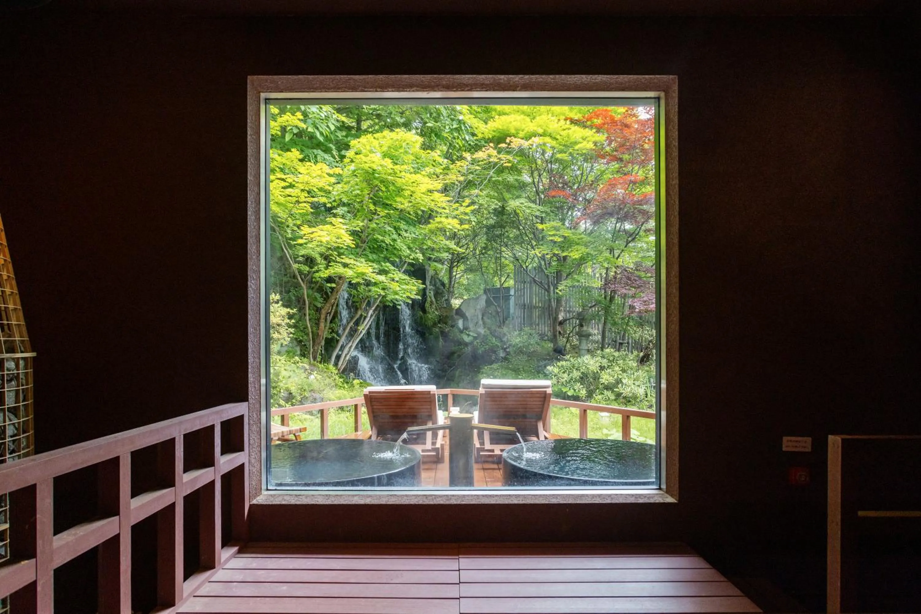 Sauna in Noboribetsu Grand Hotel