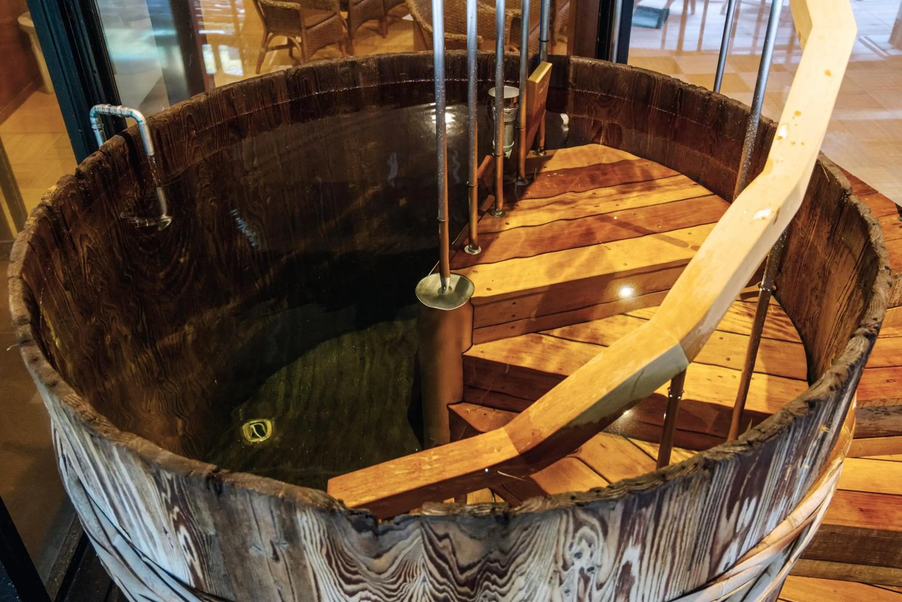 Open Air Bath in Noboribetsu Grand Hotel