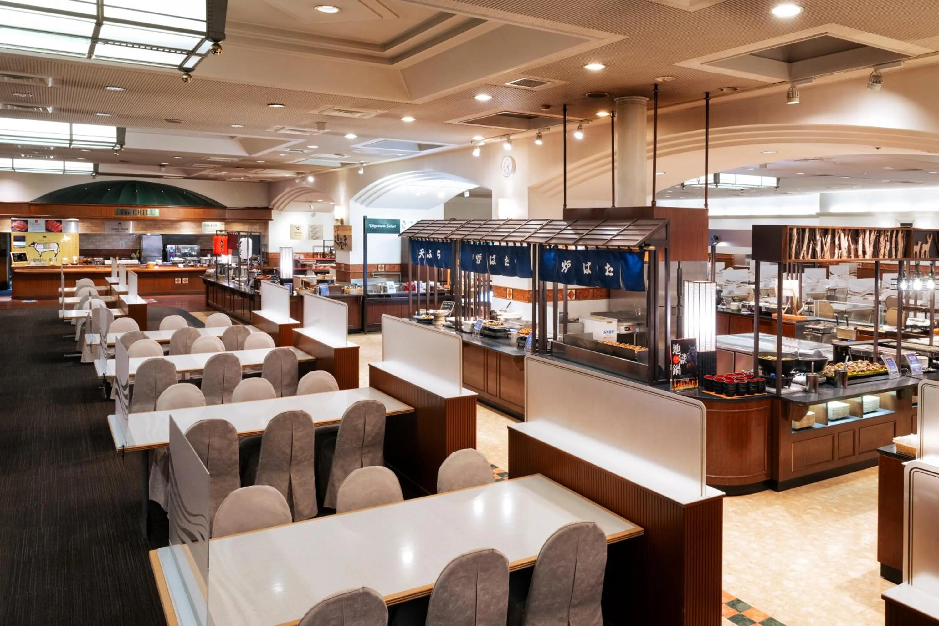 Restaurant/places to eat in Noboribetsu Grand Hotel