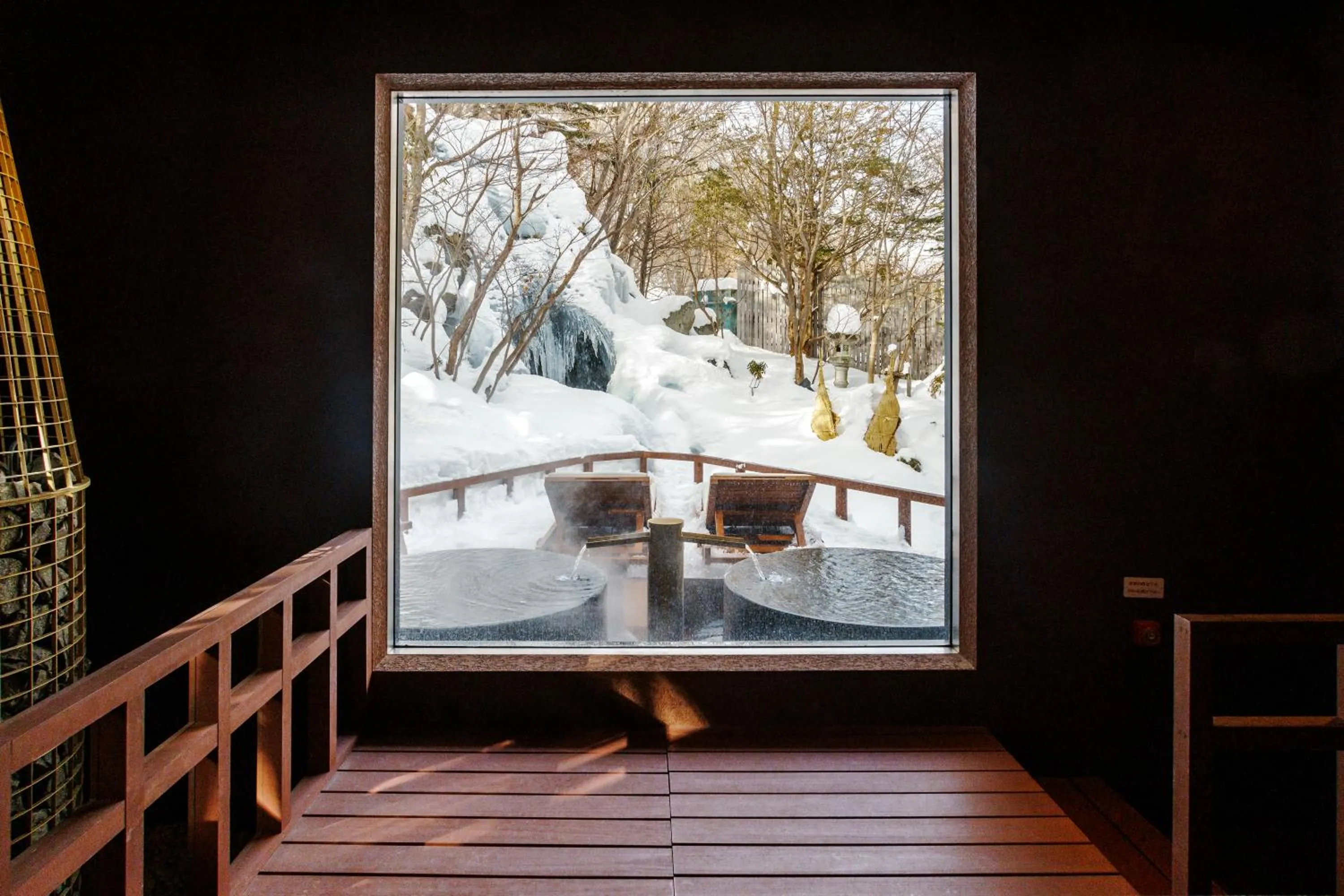 Sauna in Noboribetsu Grand Hotel
