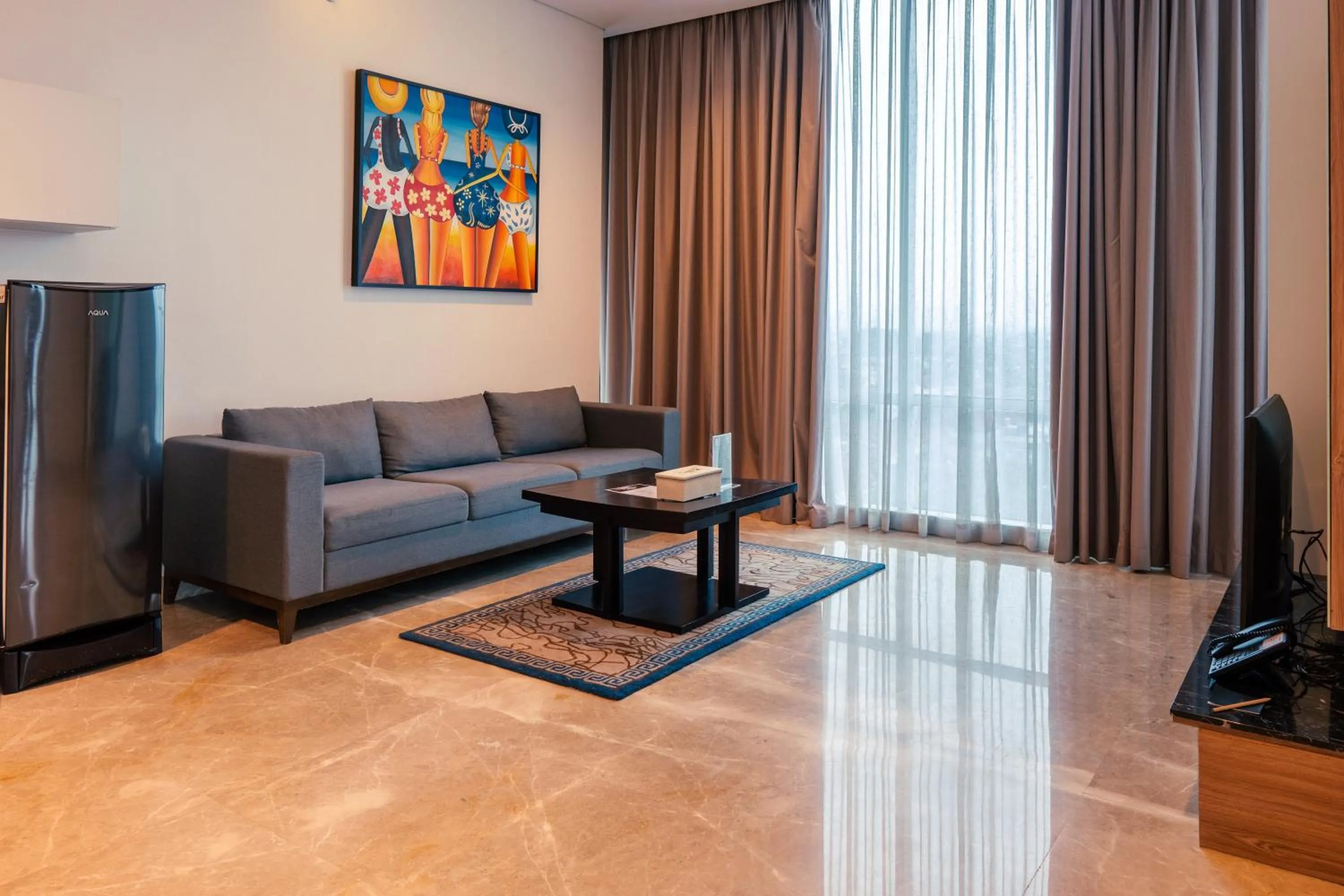 Living room in Azana Suites Hotel Antasari