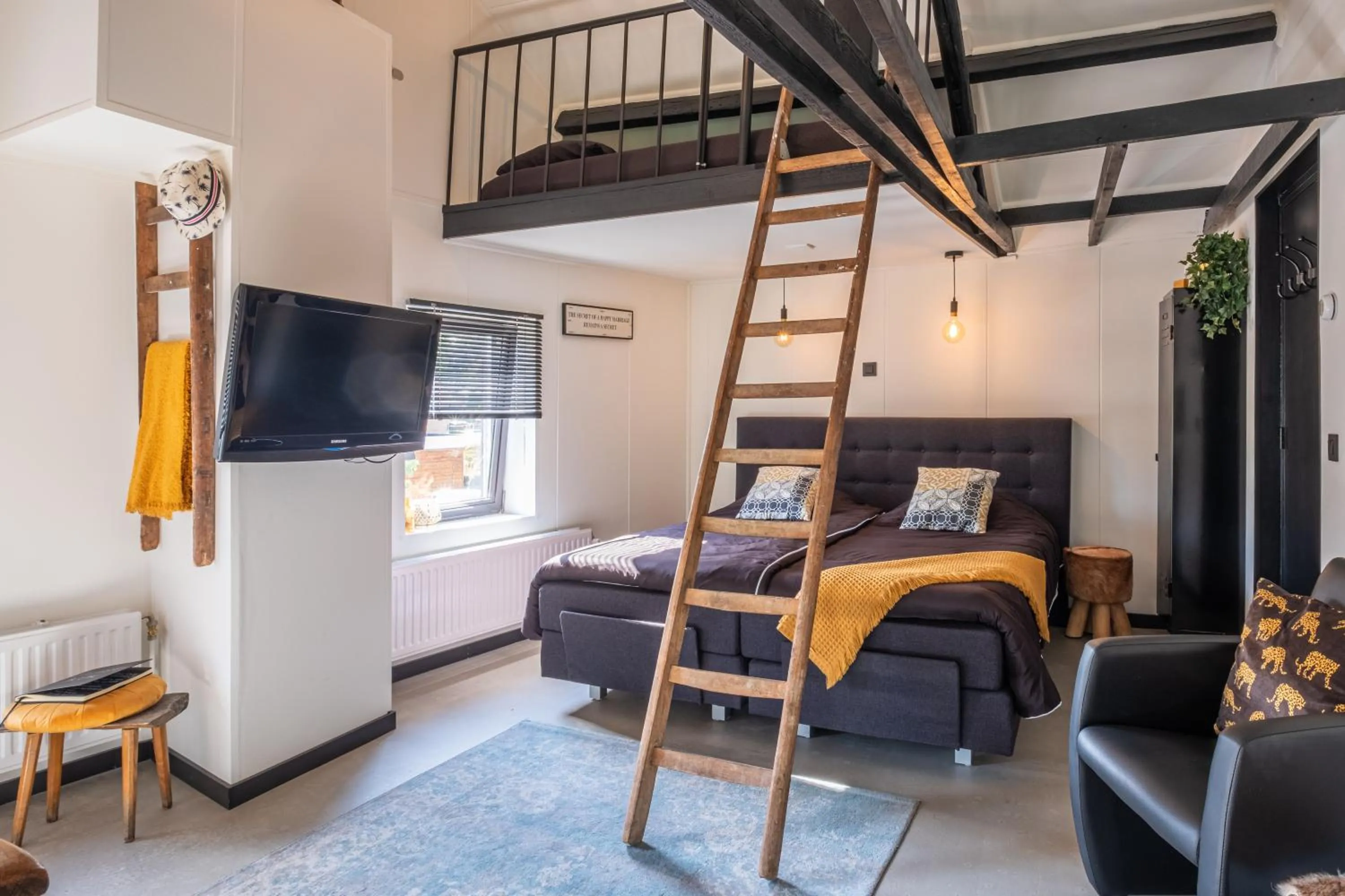 Bedroom, Bed in Den oude Herberg