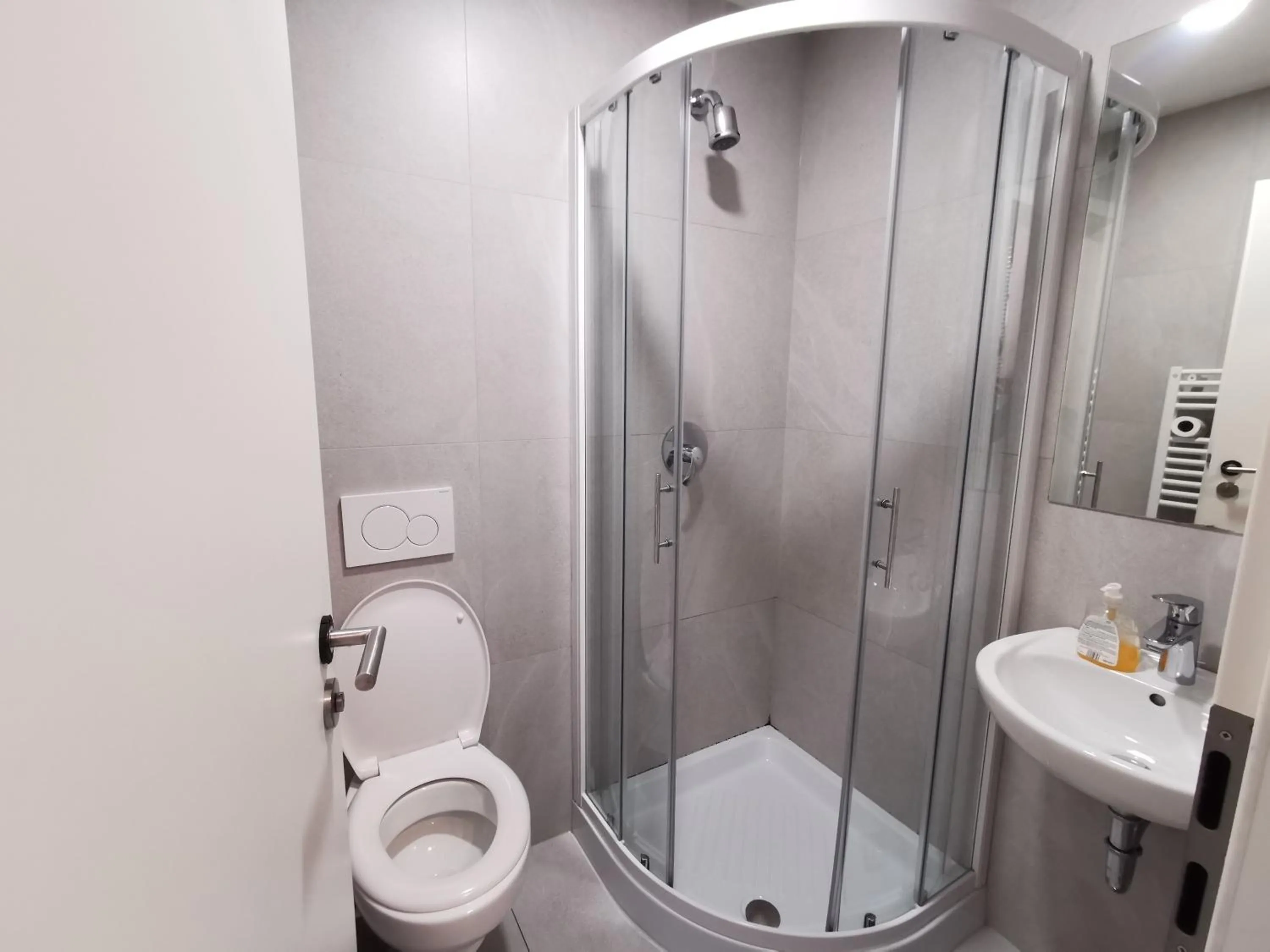 Bathroom in Simbol Rooms with free private parking