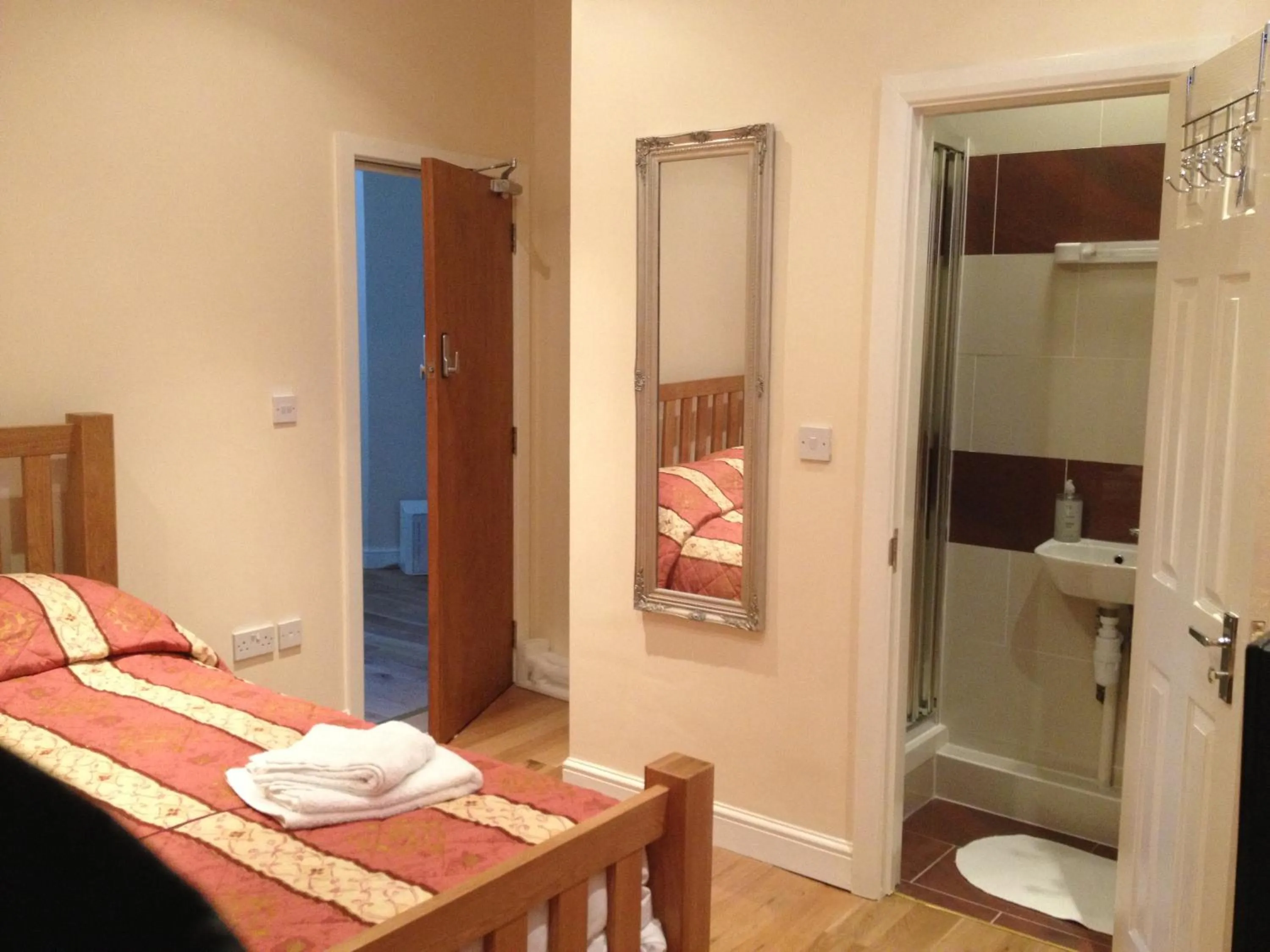 Bed in The Dharma Lodge