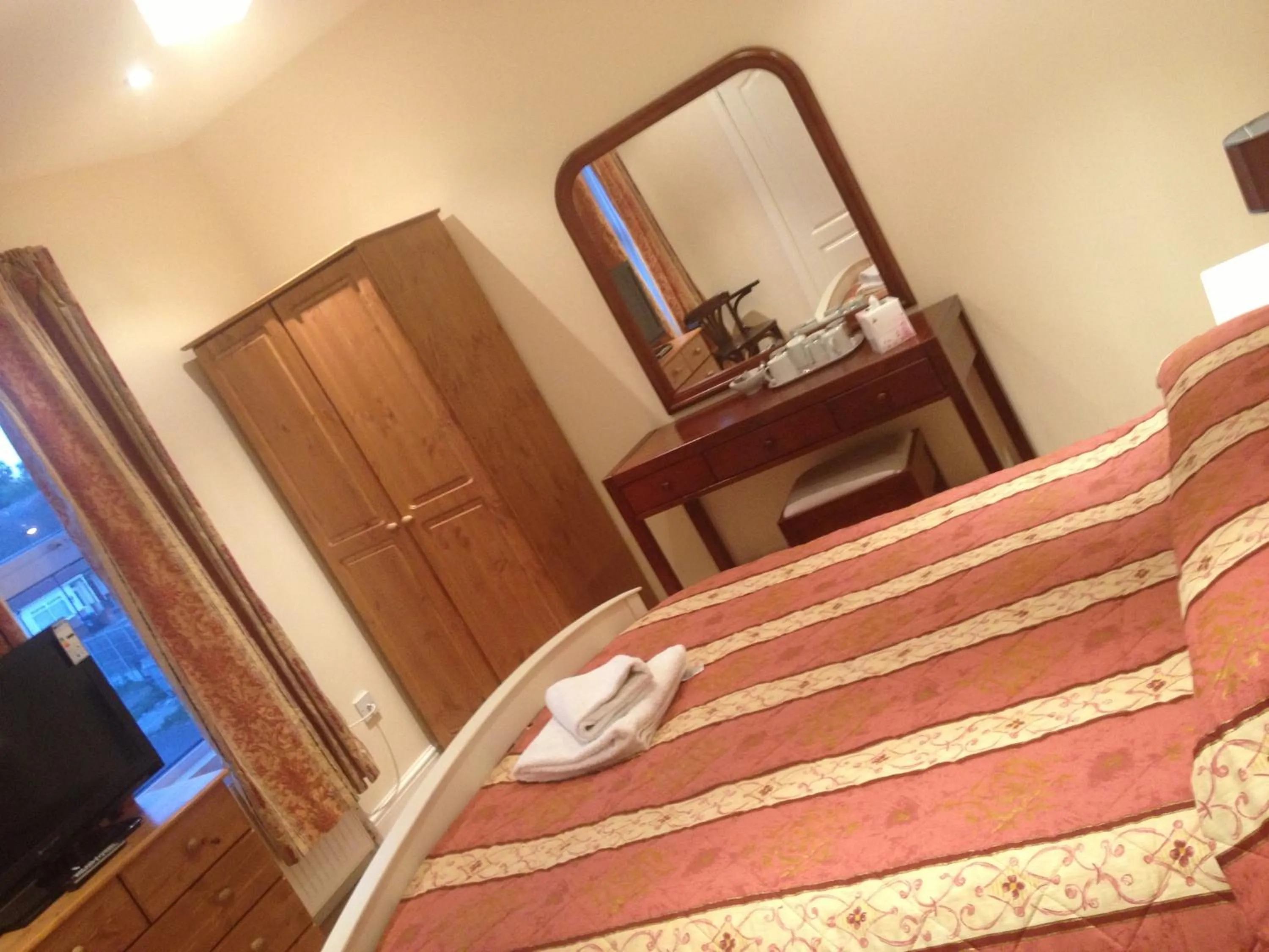 Bed in The Dharma Lodge