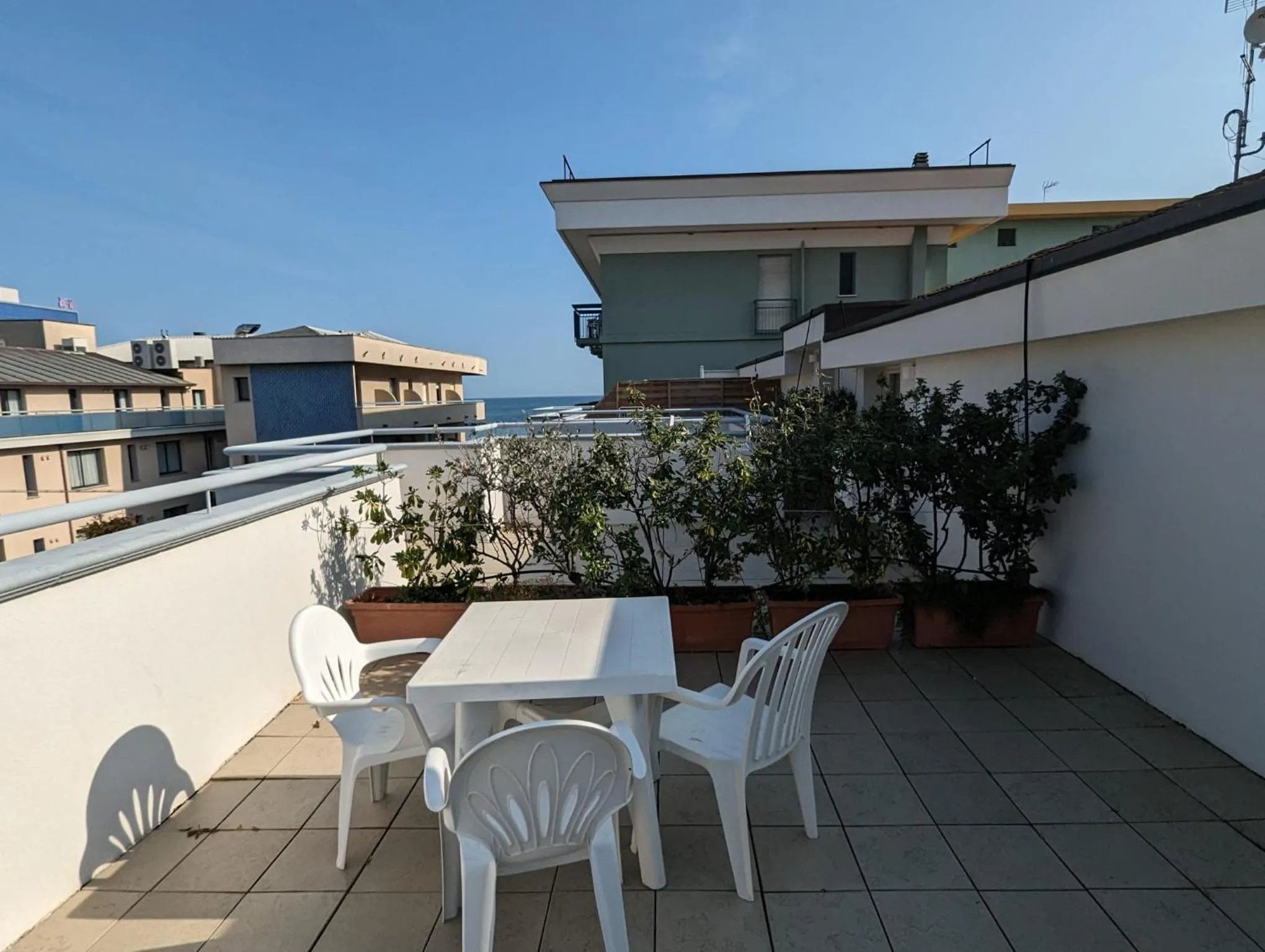 Balcony/Terrace in Hotel Doria