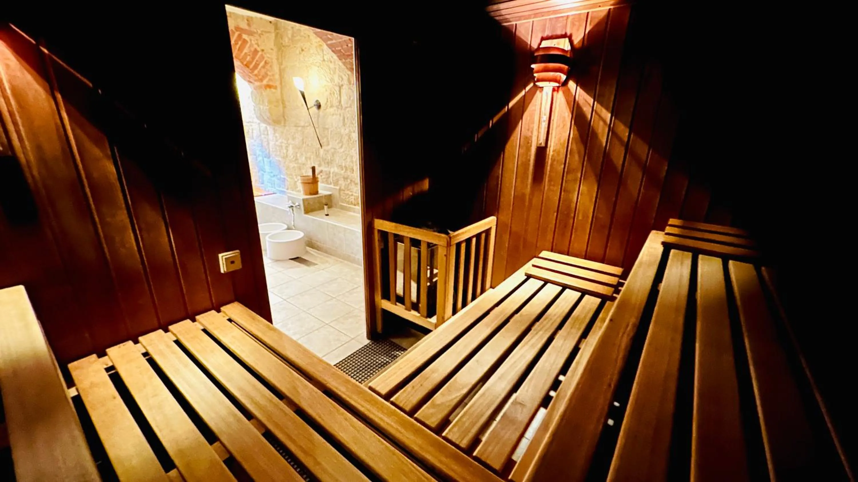 Sauna in Hotel Erbgericht