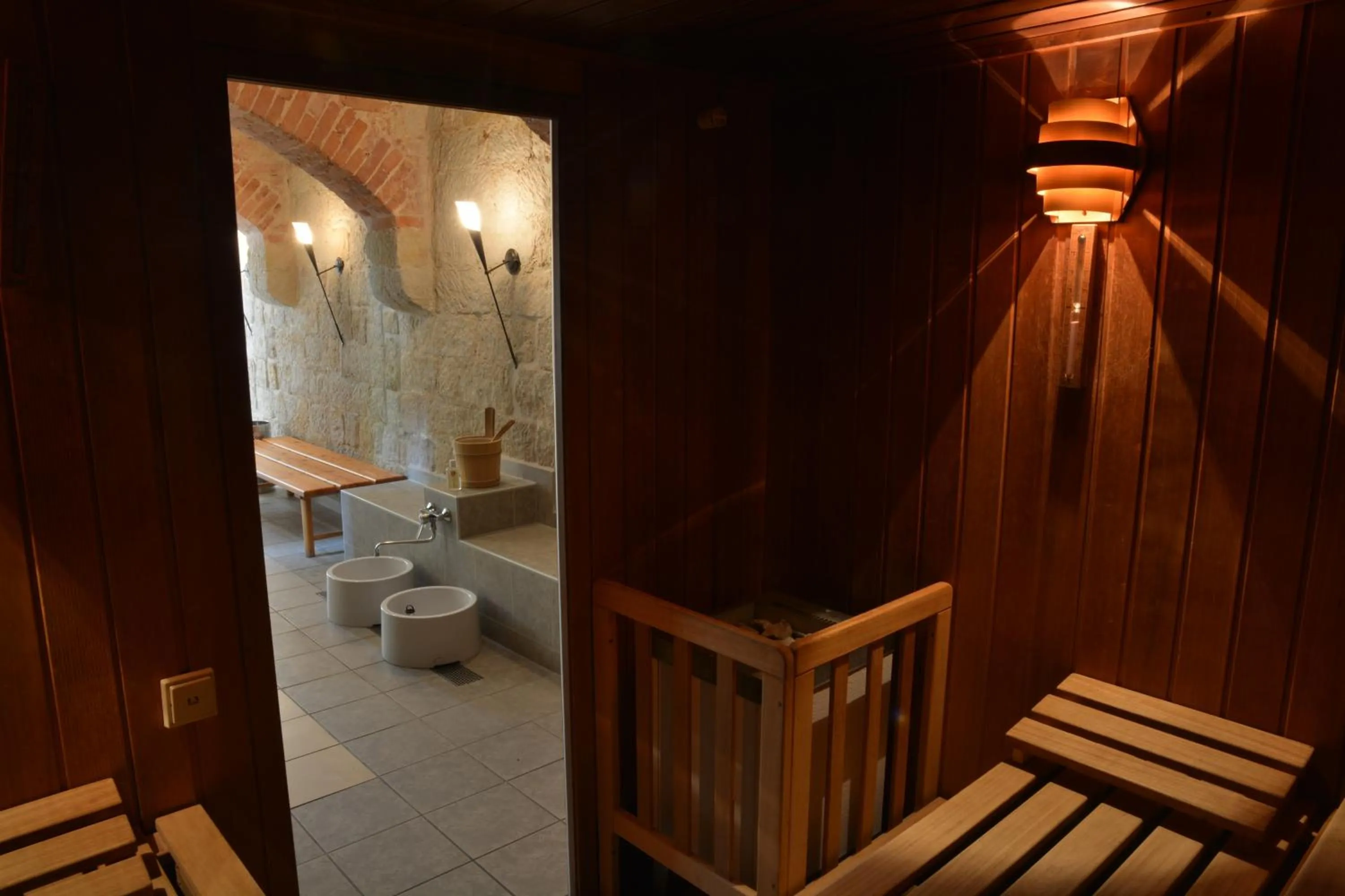 Sauna in Hotel Erbgericht