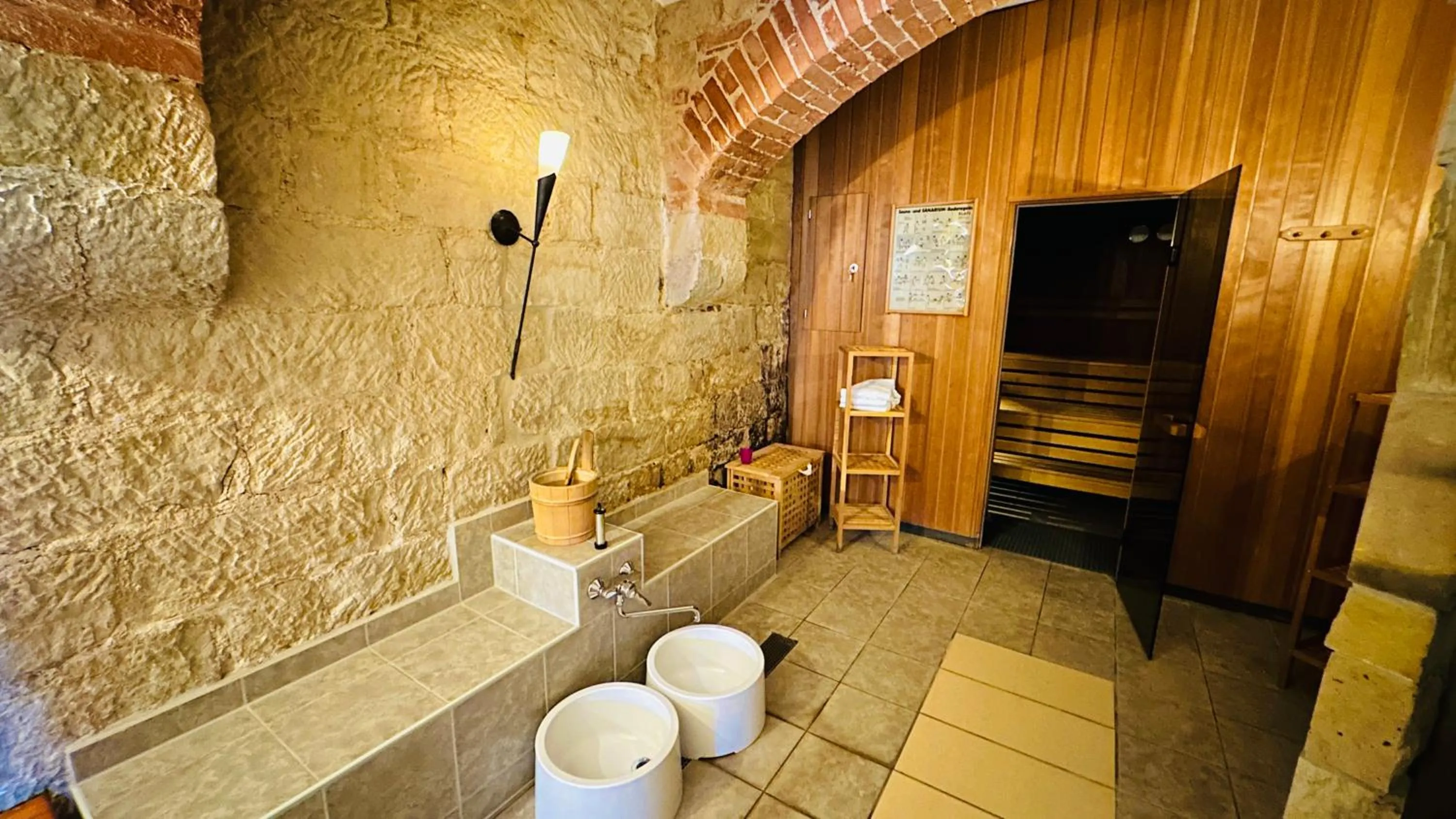 Sauna in Hotel Erbgericht