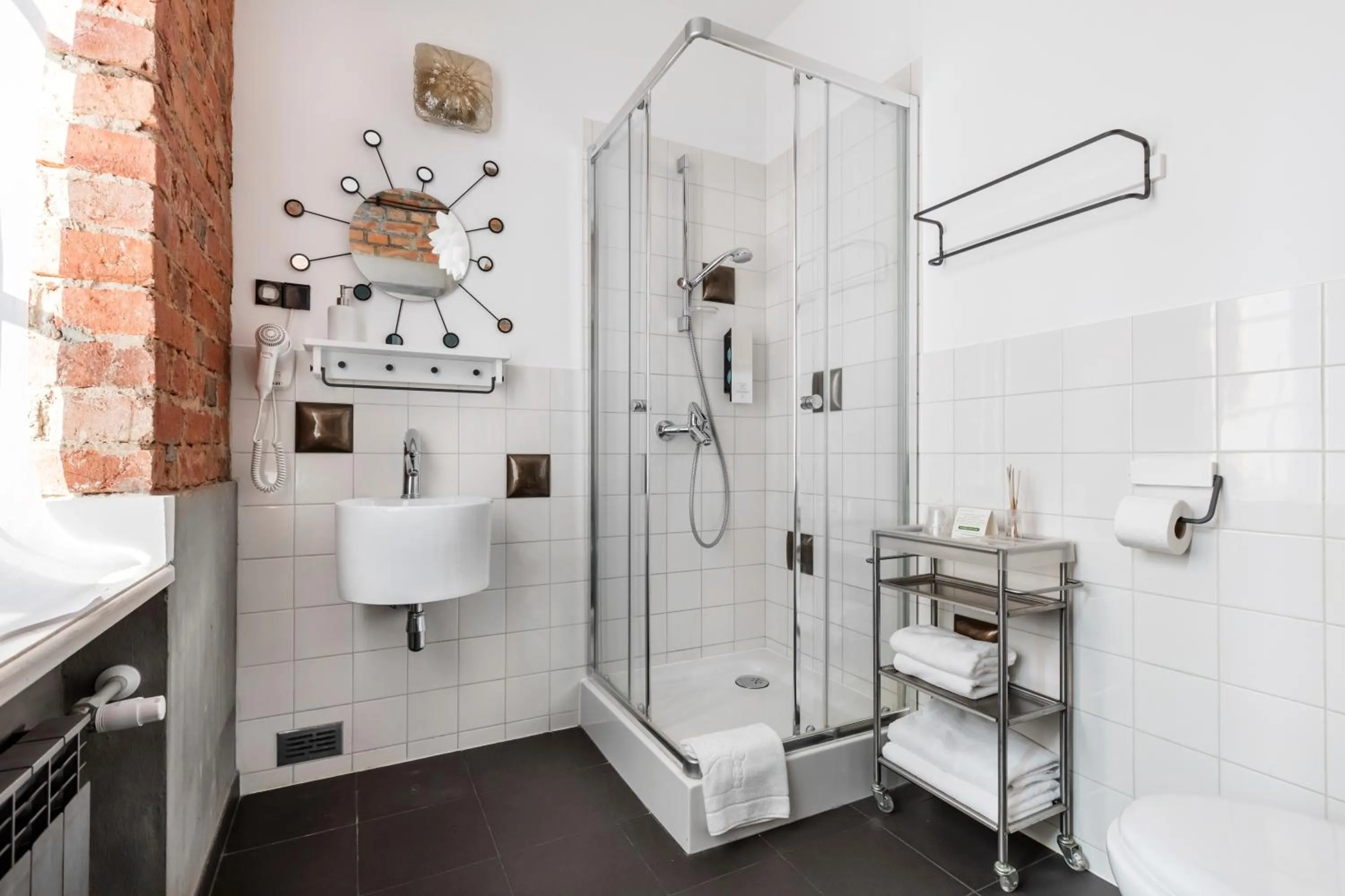 Bathroom in ARTHOTEL STALOWA 52