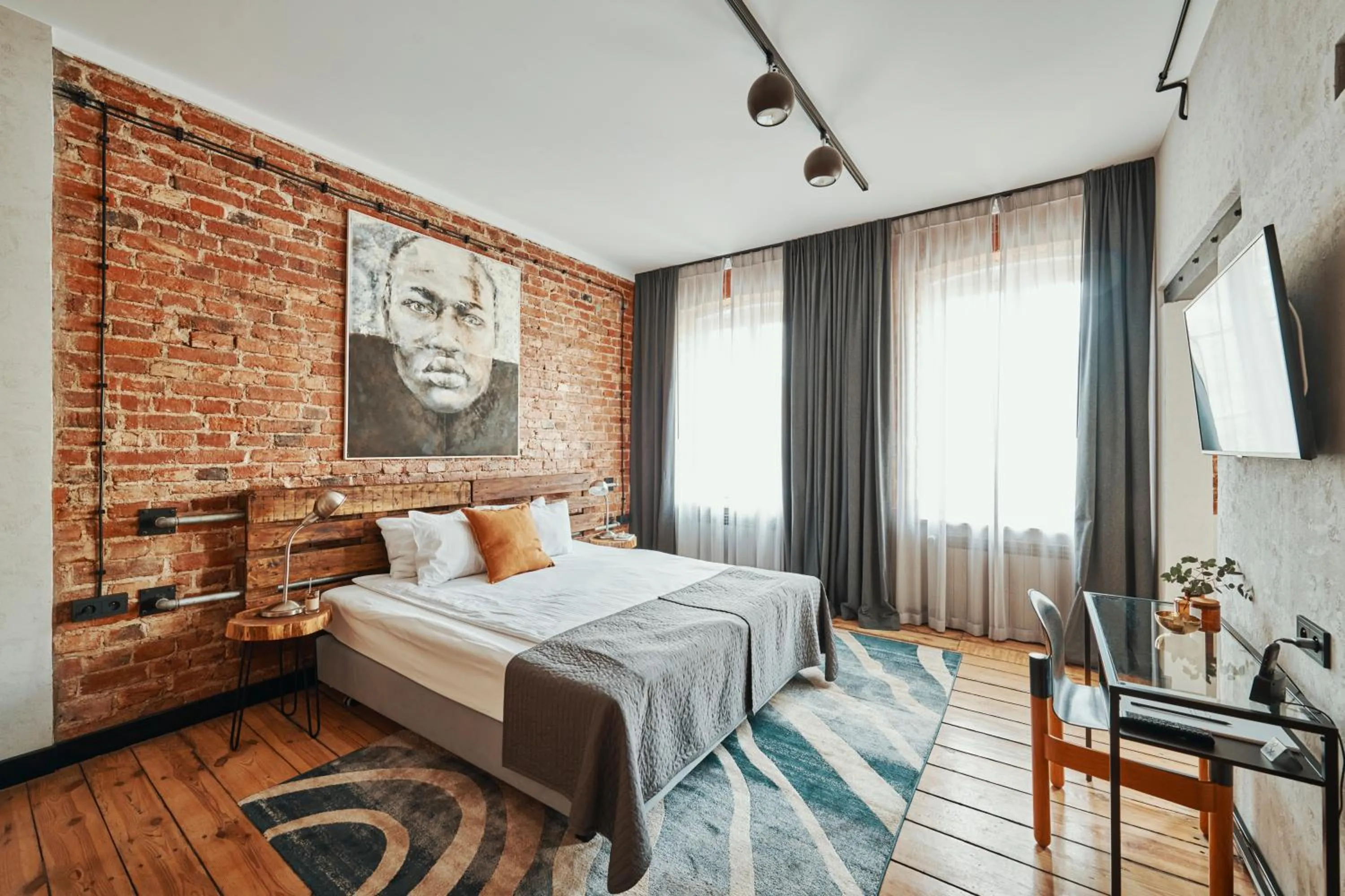 Photo of the whole room, Bed in ARTHOTEL STALOWA 52