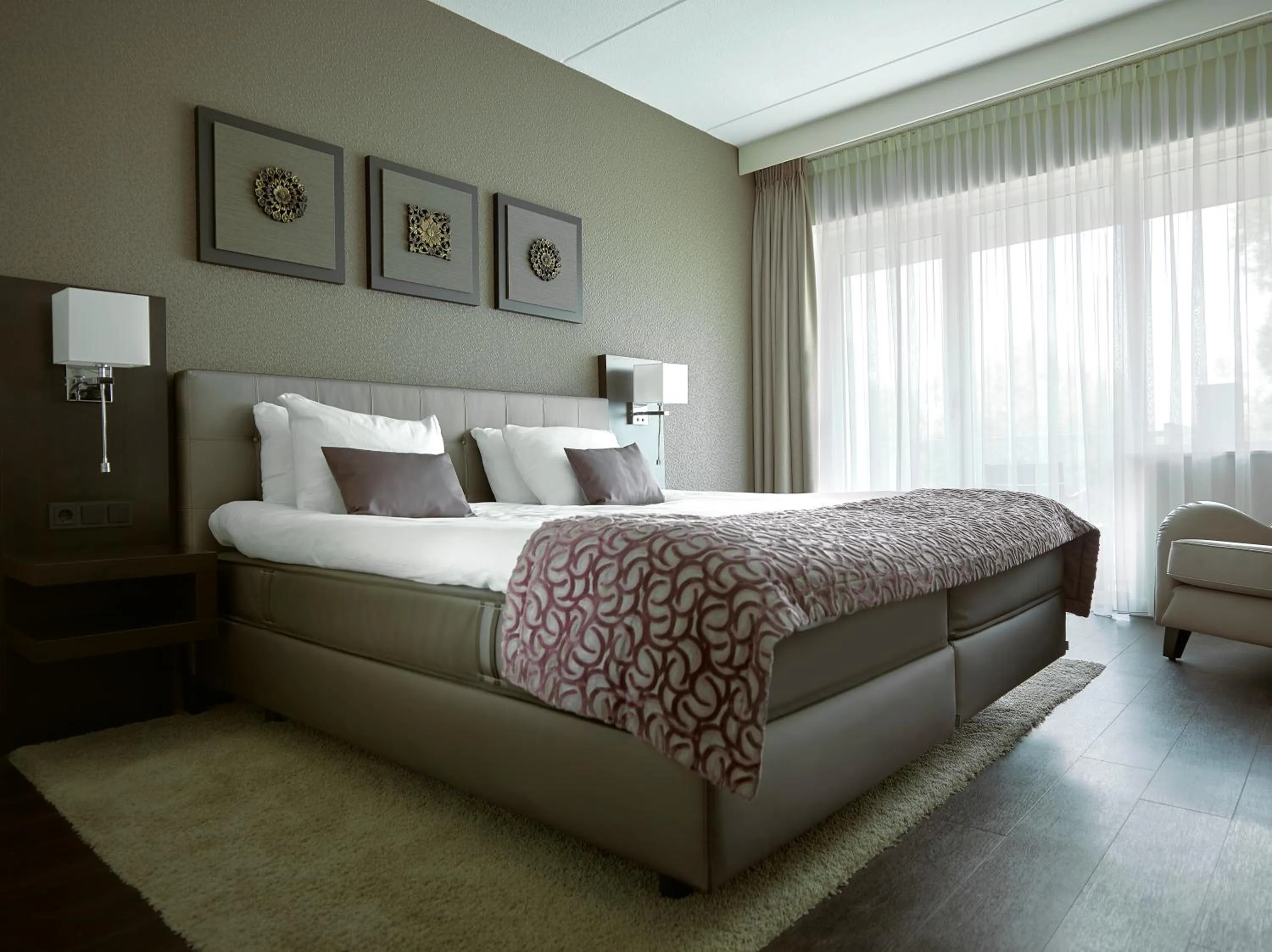 Bed in Hotel Thermen Bussloo - Apeldoorn