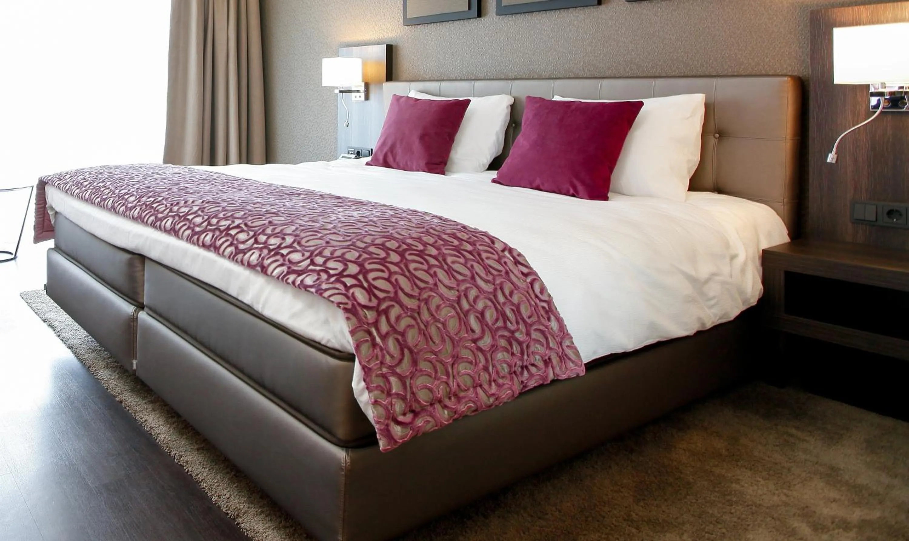 Bed in Hotel Thermen Bussloo - Apeldoorn