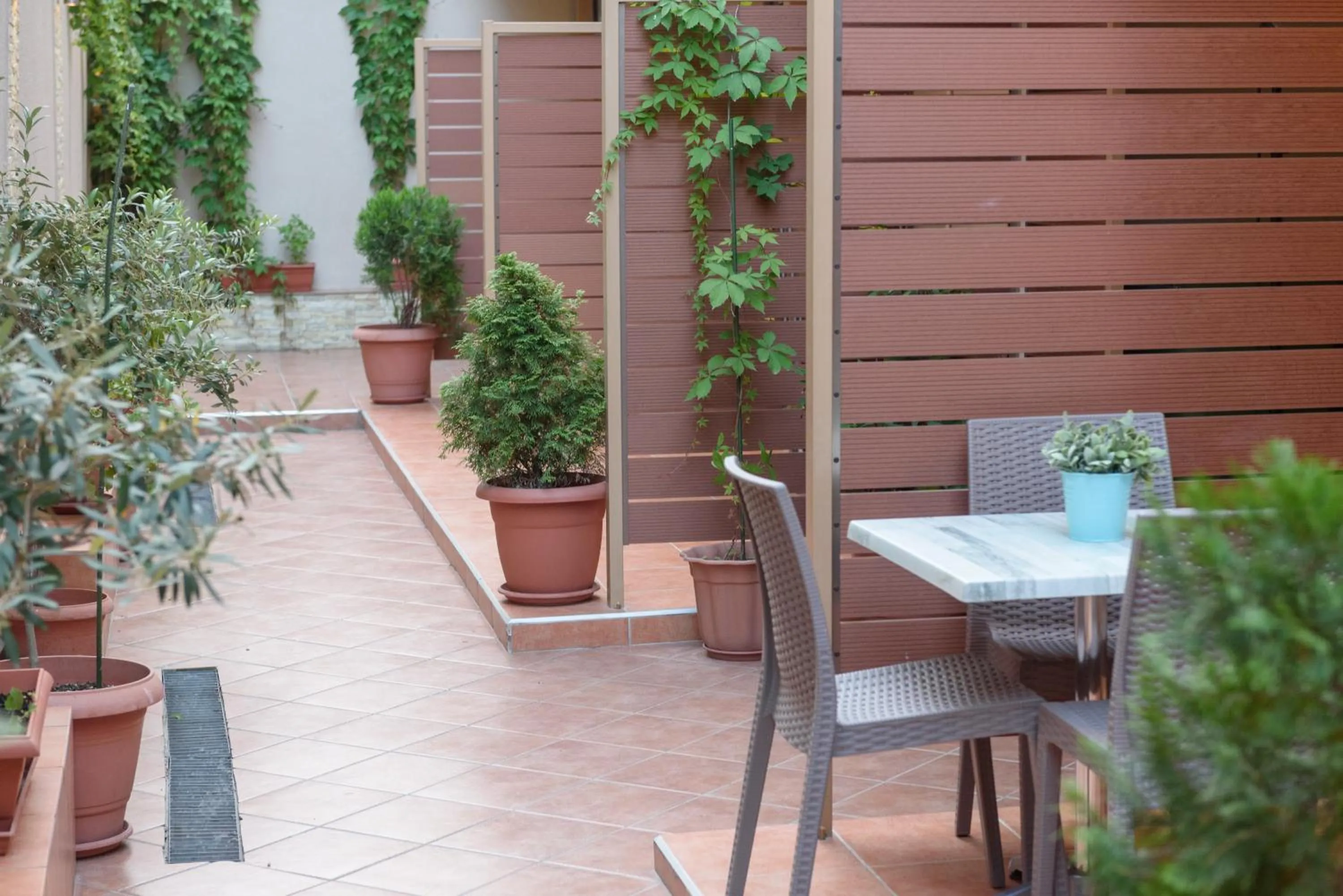 Balcony/Terrace in Ammos Beach Seaside Luxury Suites Hotel